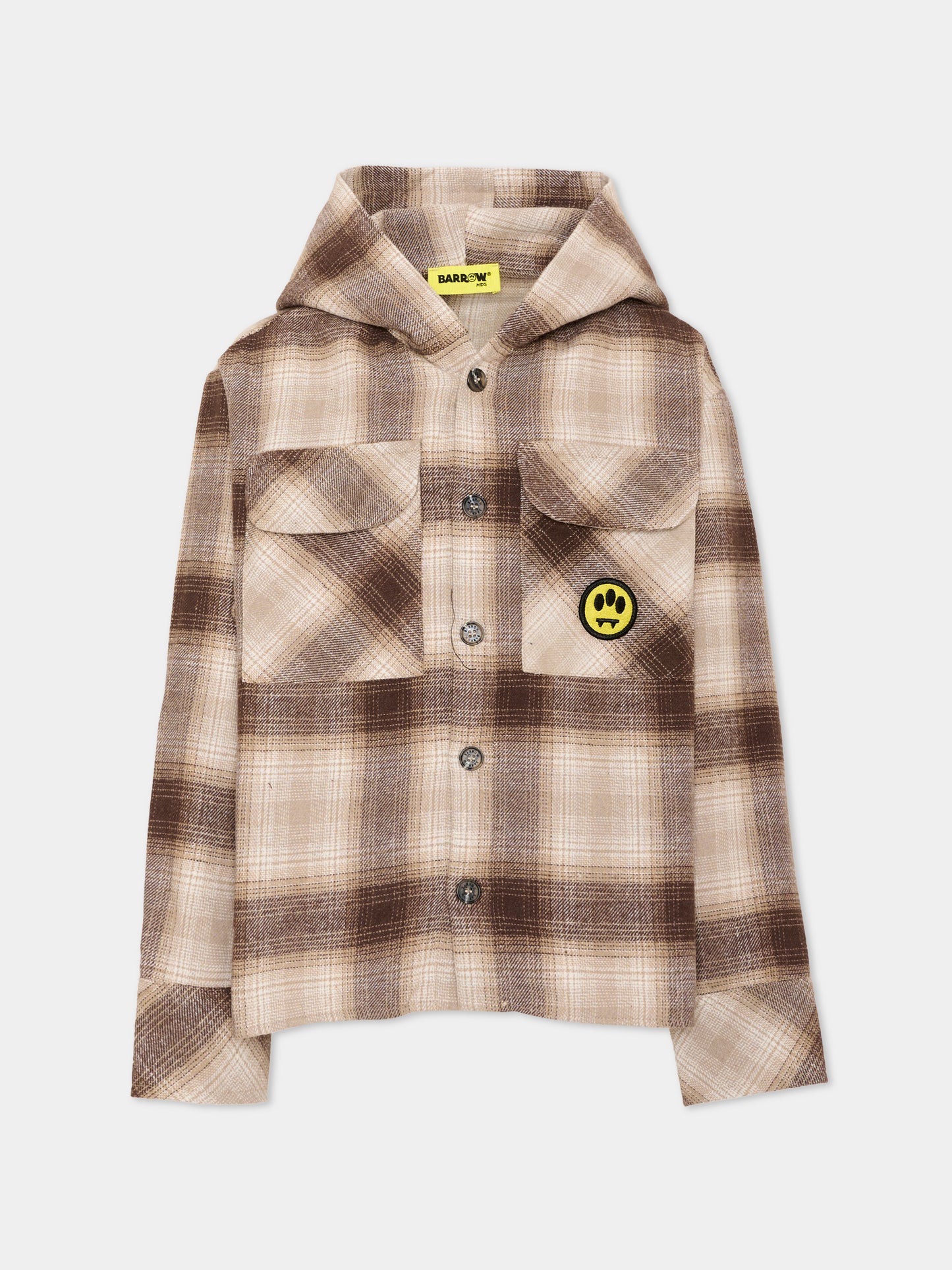 Camicia multicolor per bambino con logo,Barrow,F6BKJBSI085 013
