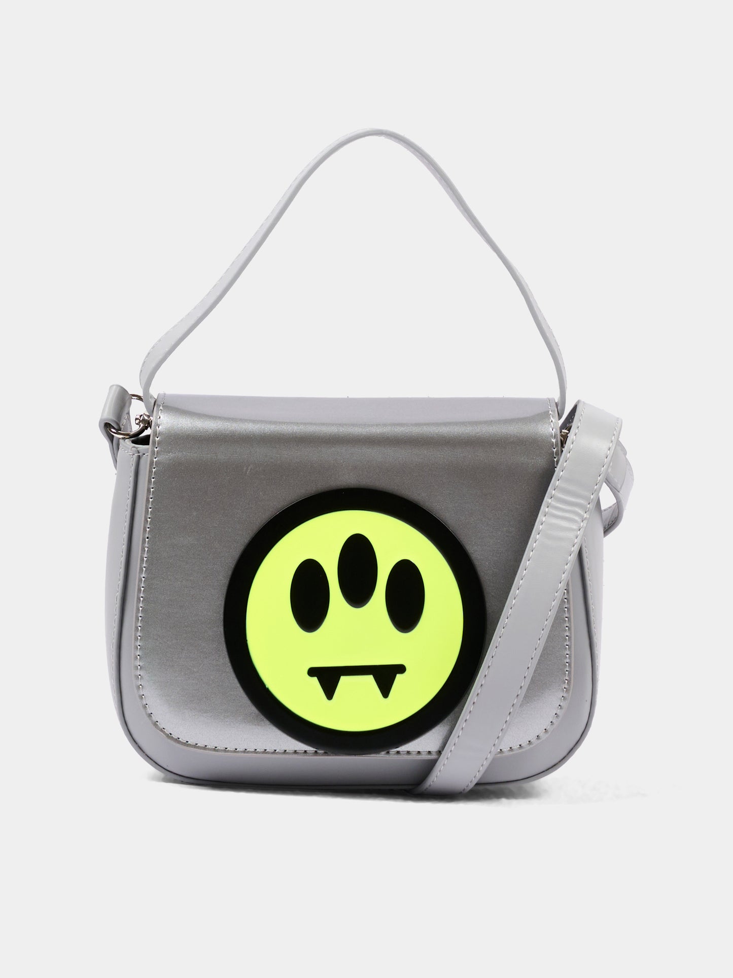 Borsa grigia per bambina con smile,Barrow,F6BKJGBA178 174
