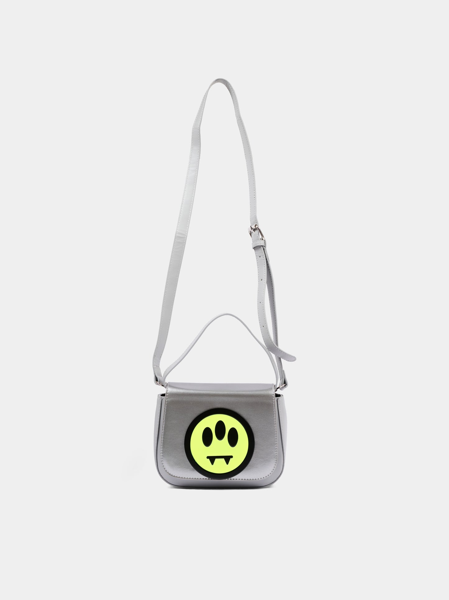 Borsa grigia per bambina con smile,Barrow,F6BKJGBA178 174