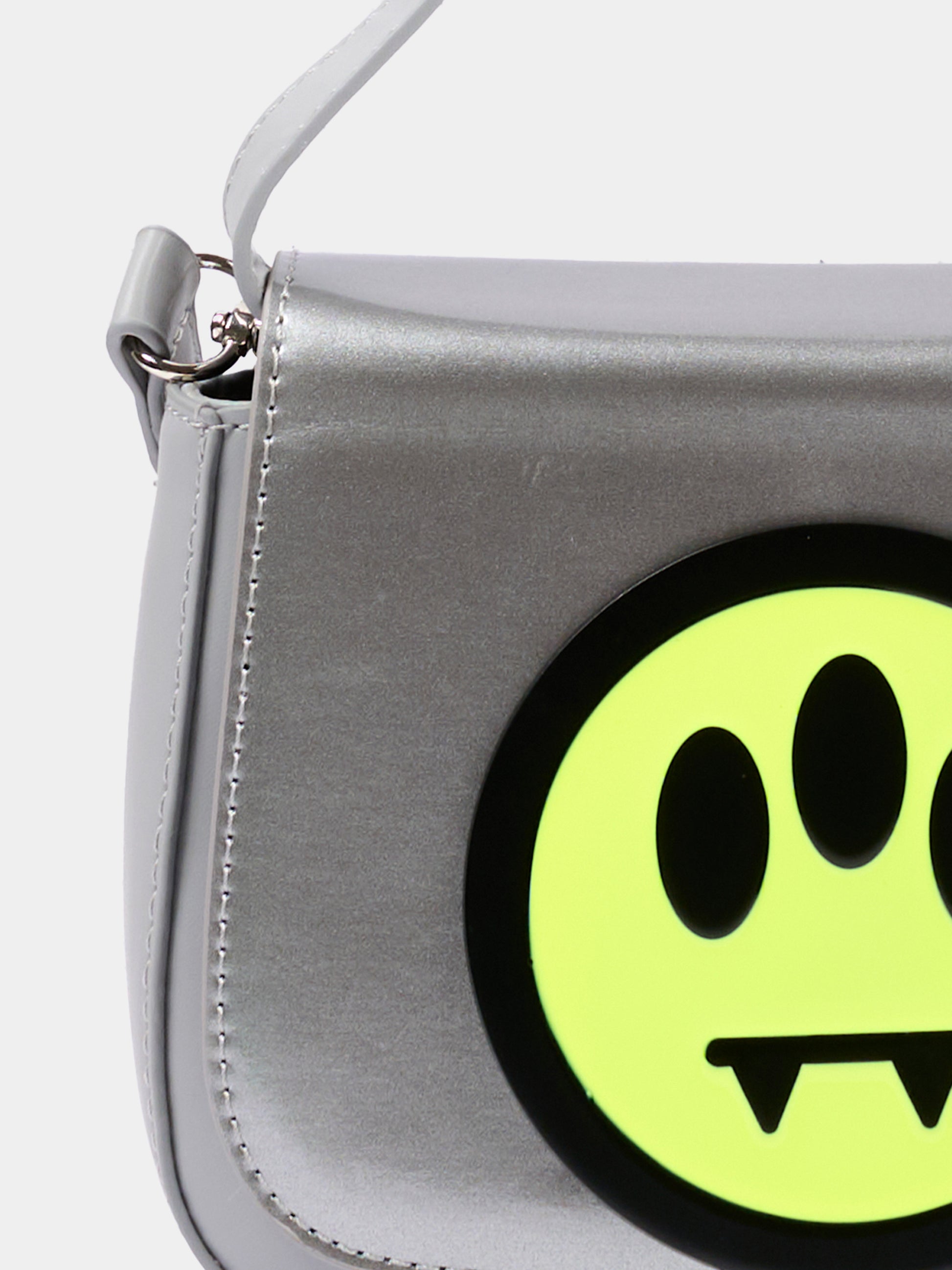 Borsa grigia per bambina con smile,Barrow,F6BKJGBA178 174