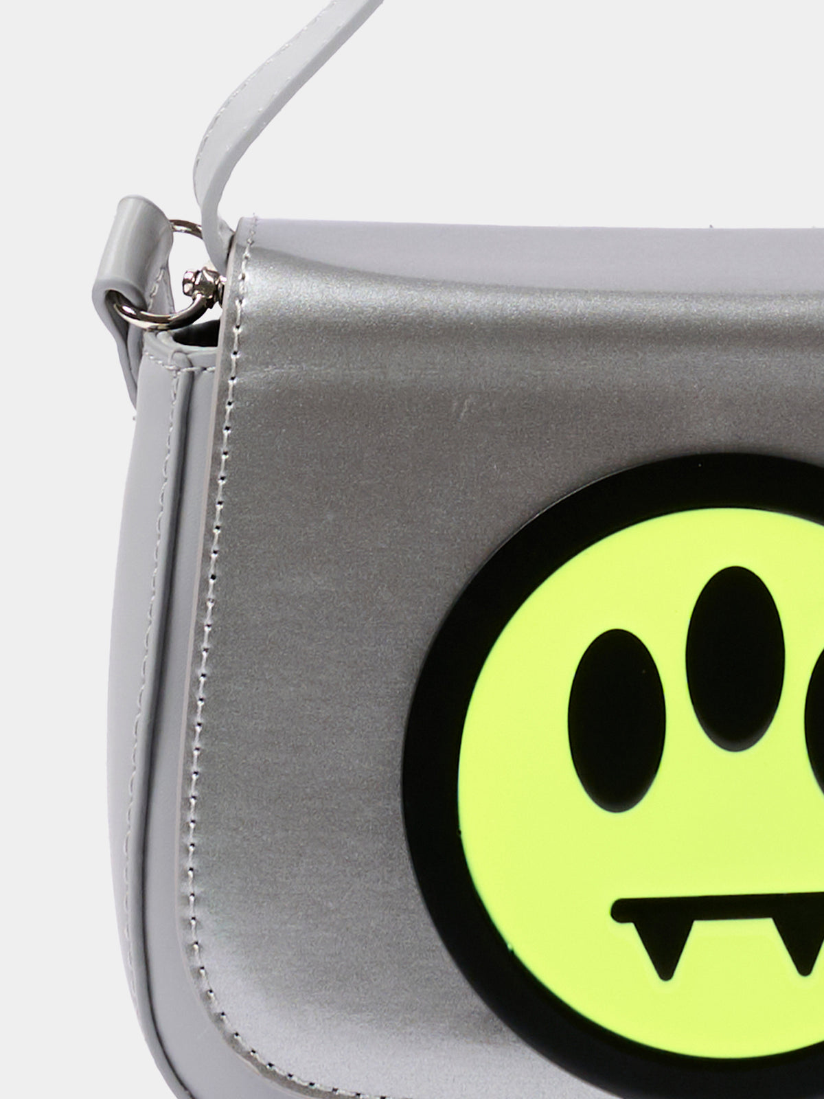 Borsa grigia per bambina con smile,Barrow,F6BKJGBA178 174