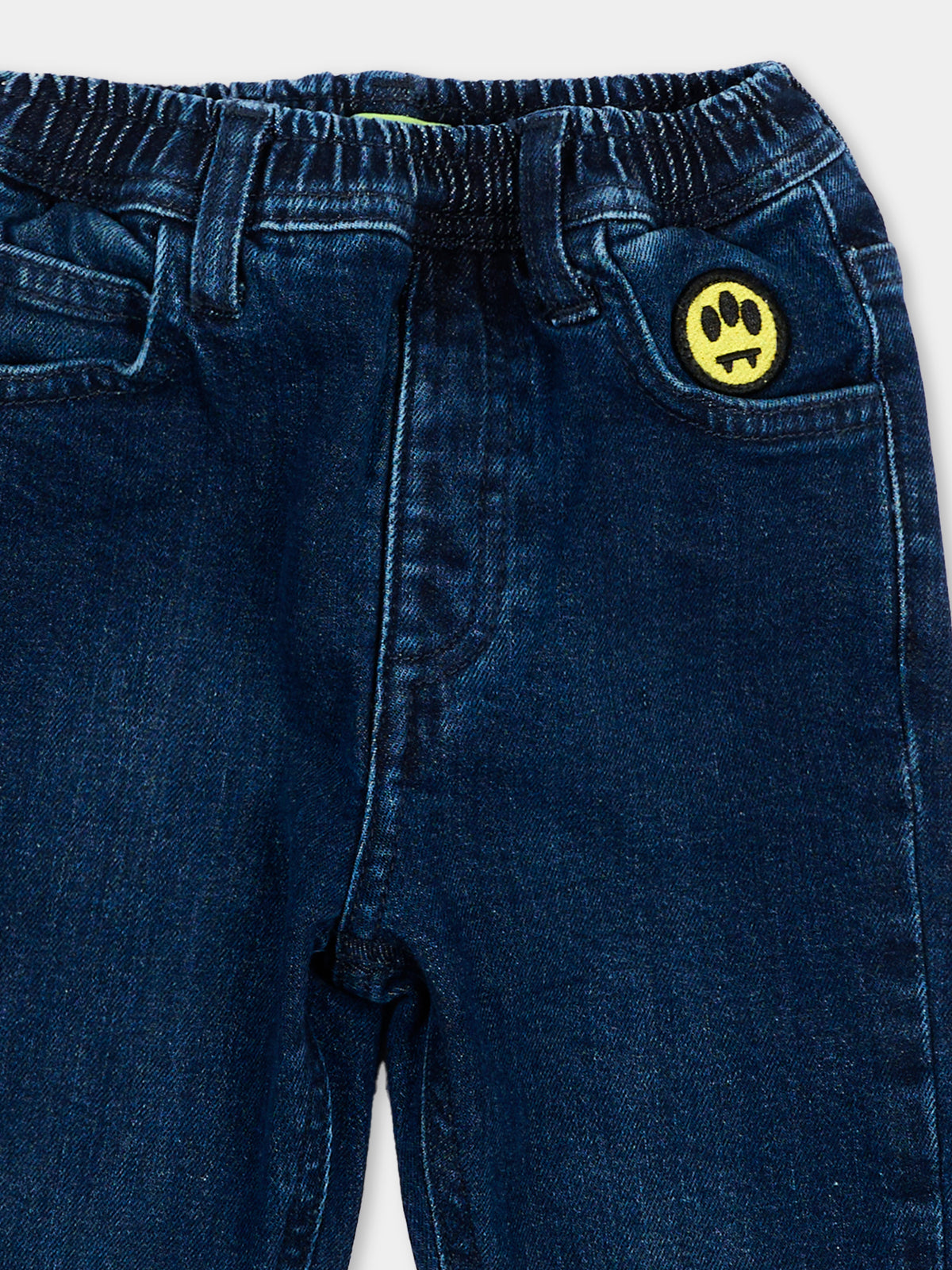 Jeans blu per neonati con smile,Barrow,F6BKUNDP193 062