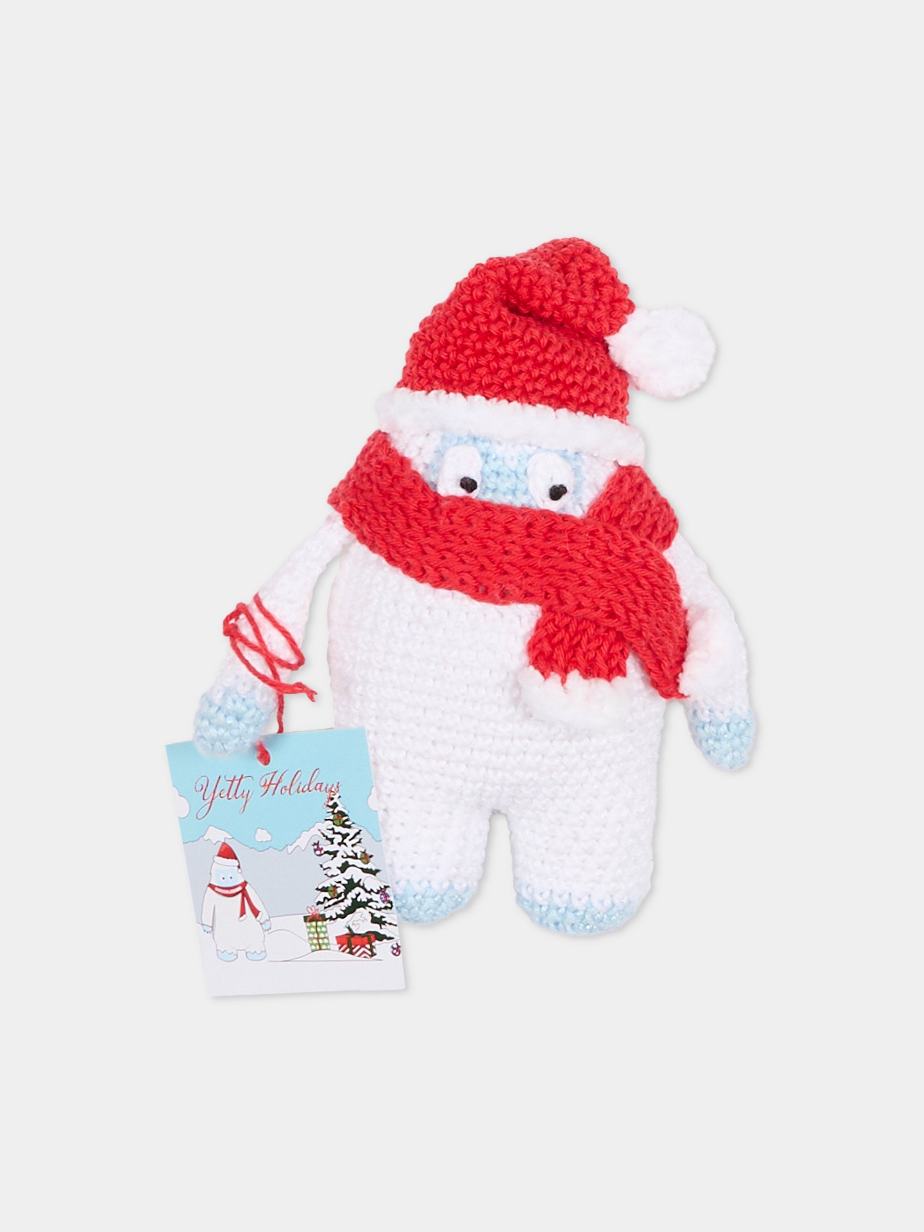 Peluche Yeti realizzato a mano per bambini,Coccolebimbi Limited,PELUCHE YETI REALIZZATO A MANO