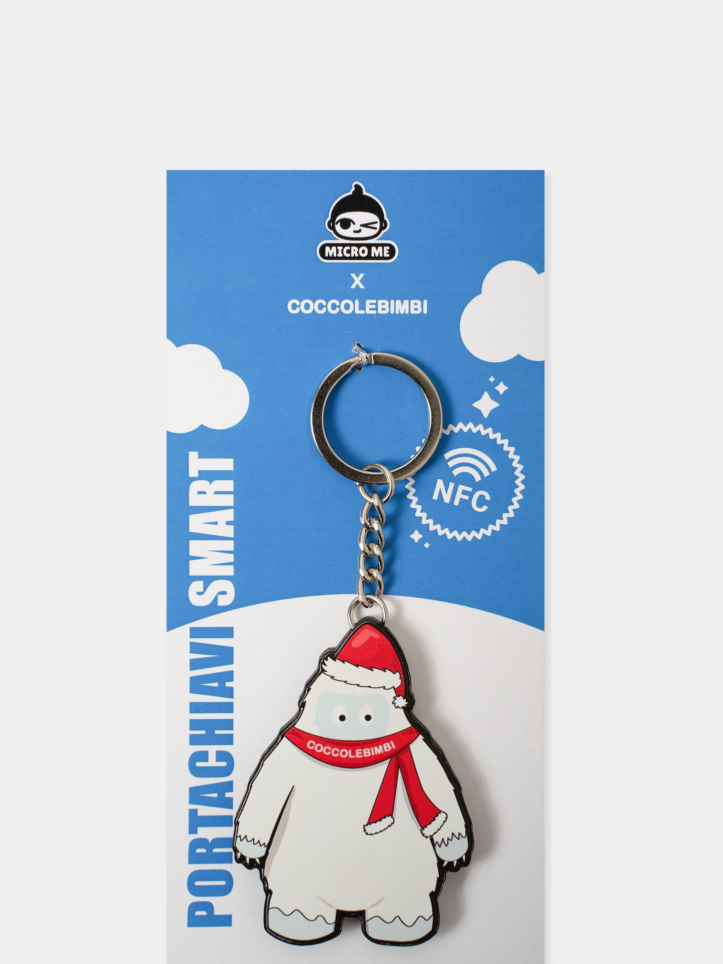 Portachiavi NFC Yeti per bambini,Coccolebimbi Limited,PORTACHIAVI NFC YETI PER BAMBINI