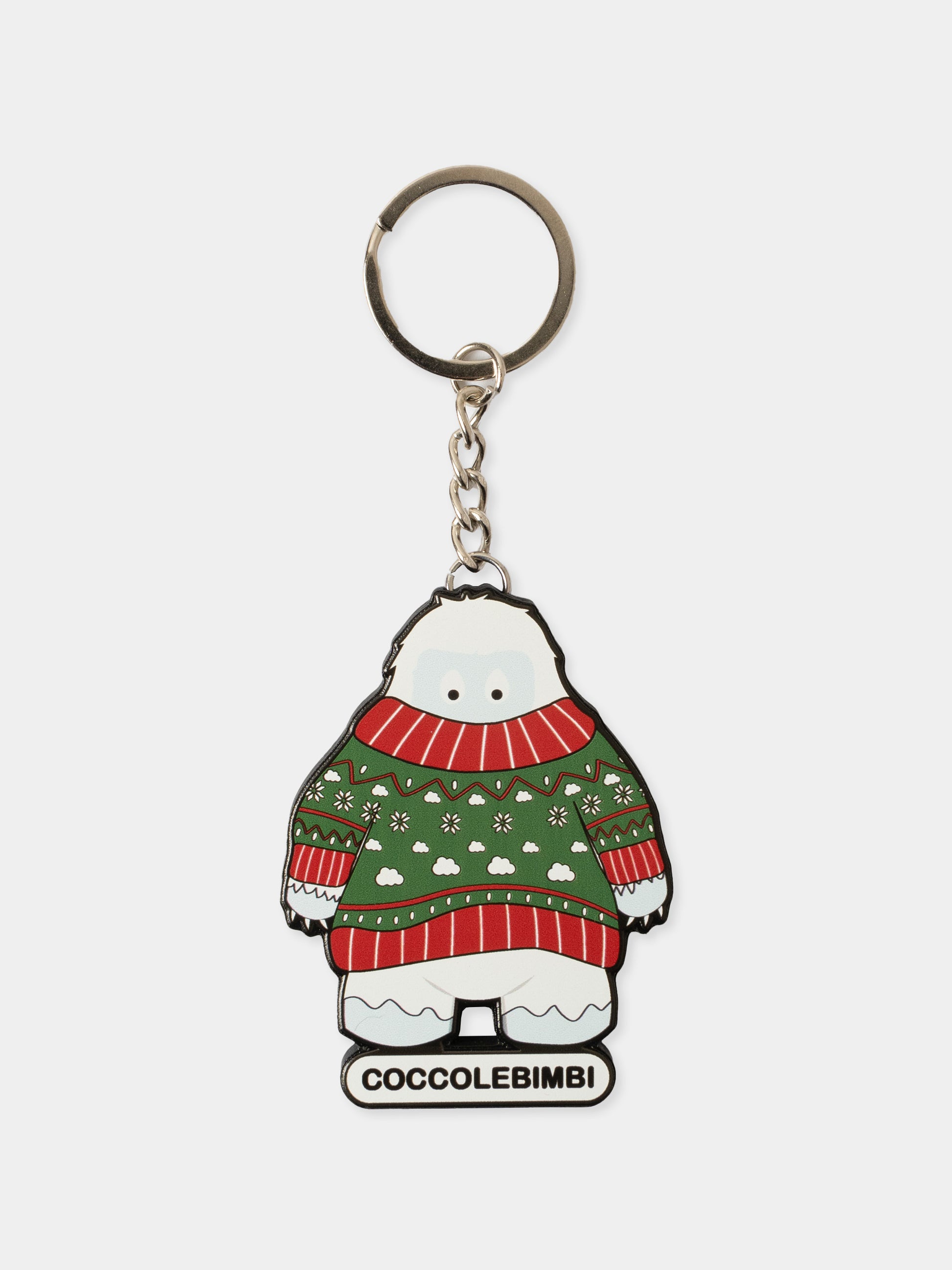 Portachiavi NFC Yeti con maglione per bambini,Coccolebimbi Limited,PORTACHIAVI NFC YETI CON MAGLIONE PER BAMBINI