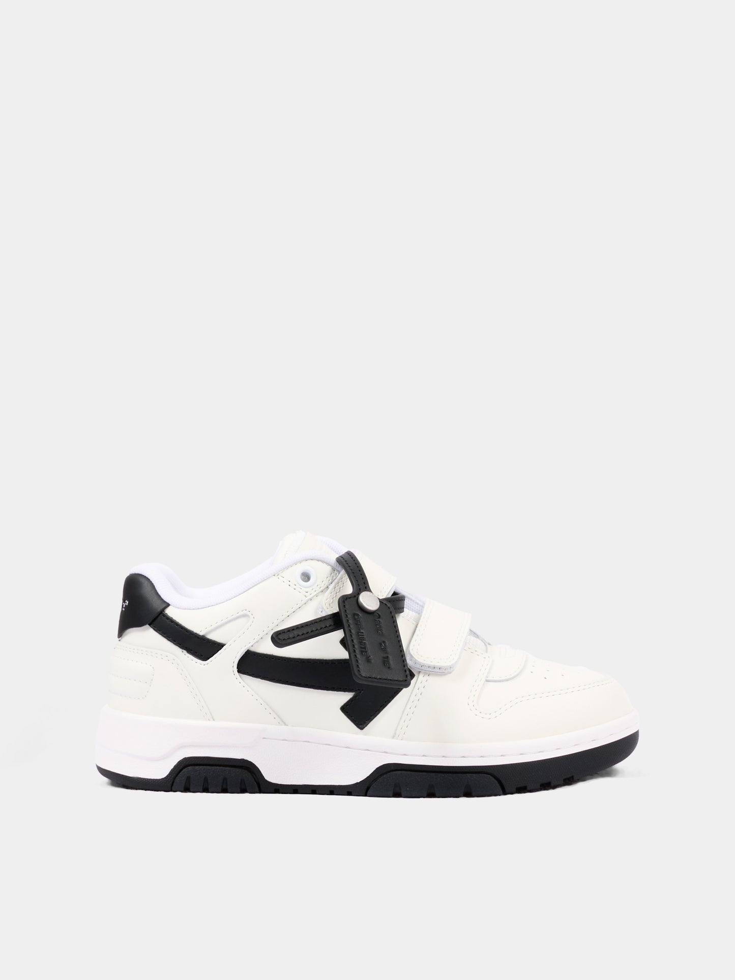 Sneakers Strap Out of Office bianche per bambino,Off White,OF06432101