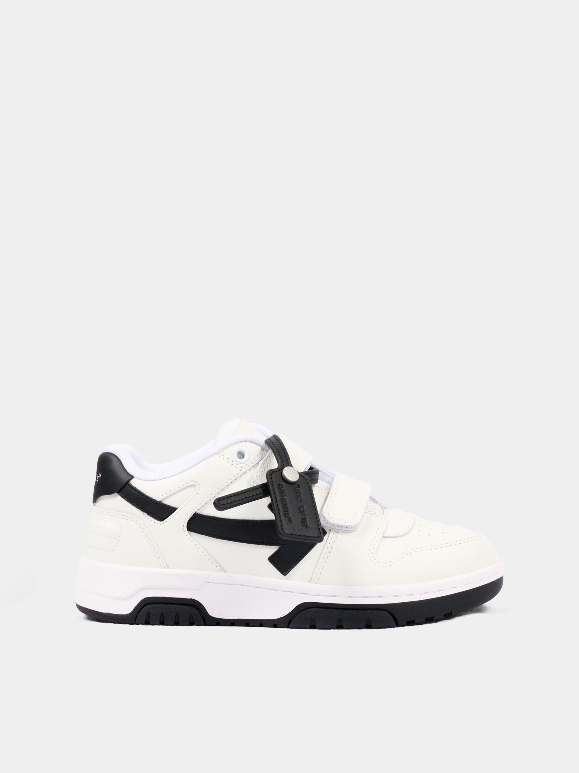 Sneakers Strap Out of Office bianche per bambino,Off White,OF06432101