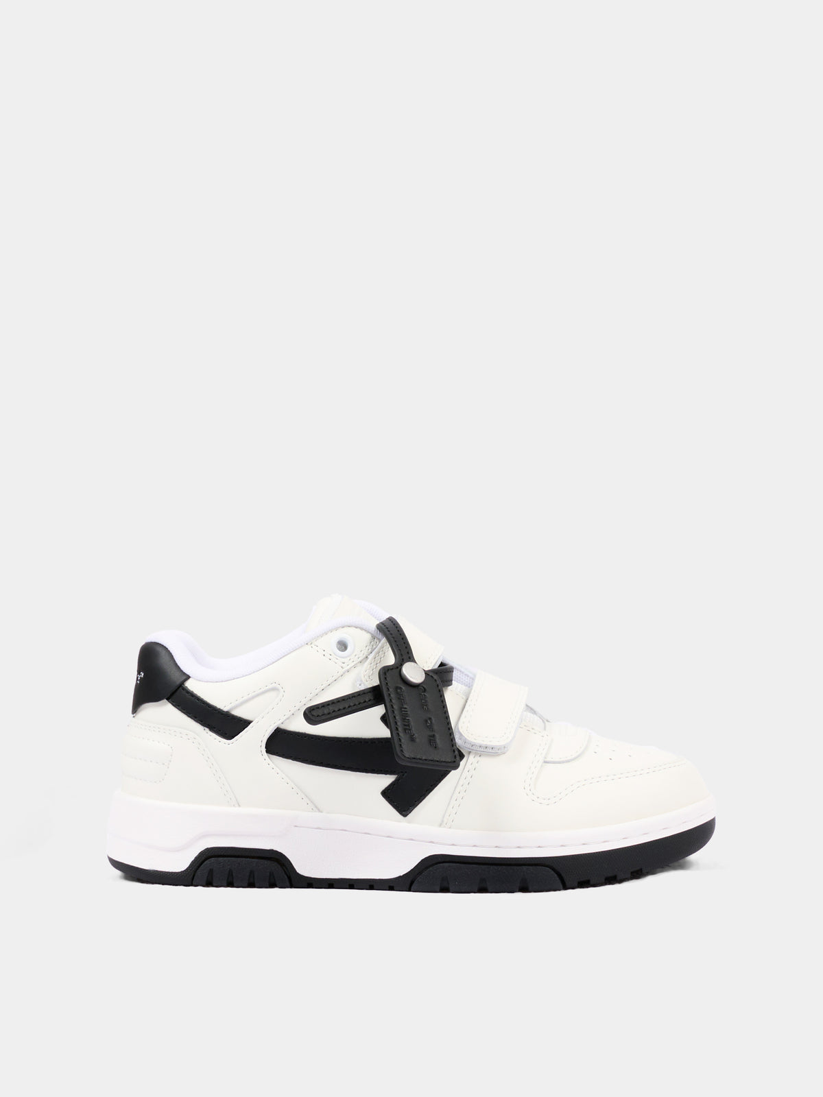 Sneakers Strap Out of Office bianche per bambino,Off White,OF06432101