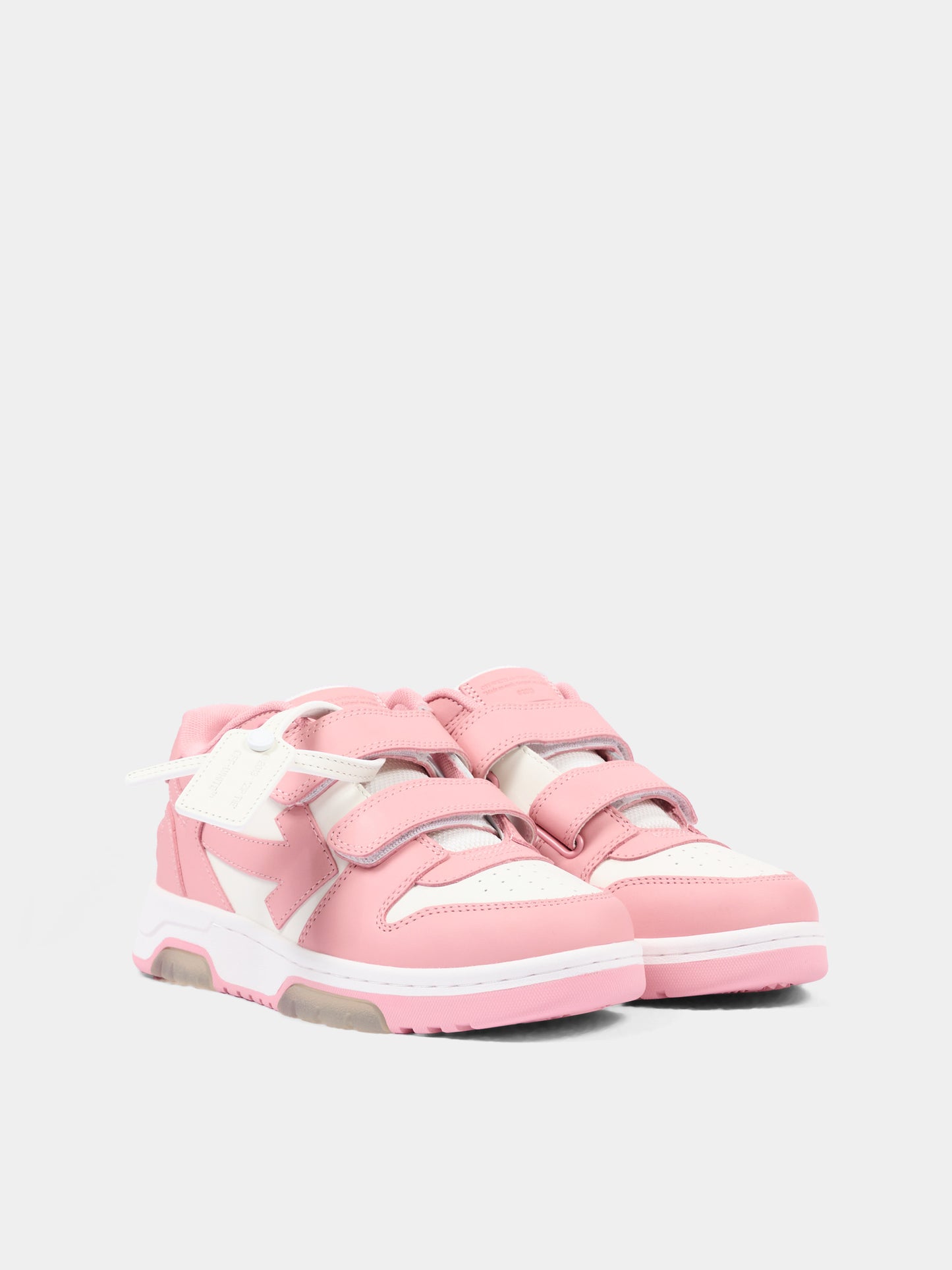 Sneakers Strap Out of Office rosa per bambina,Off White,OF06413655