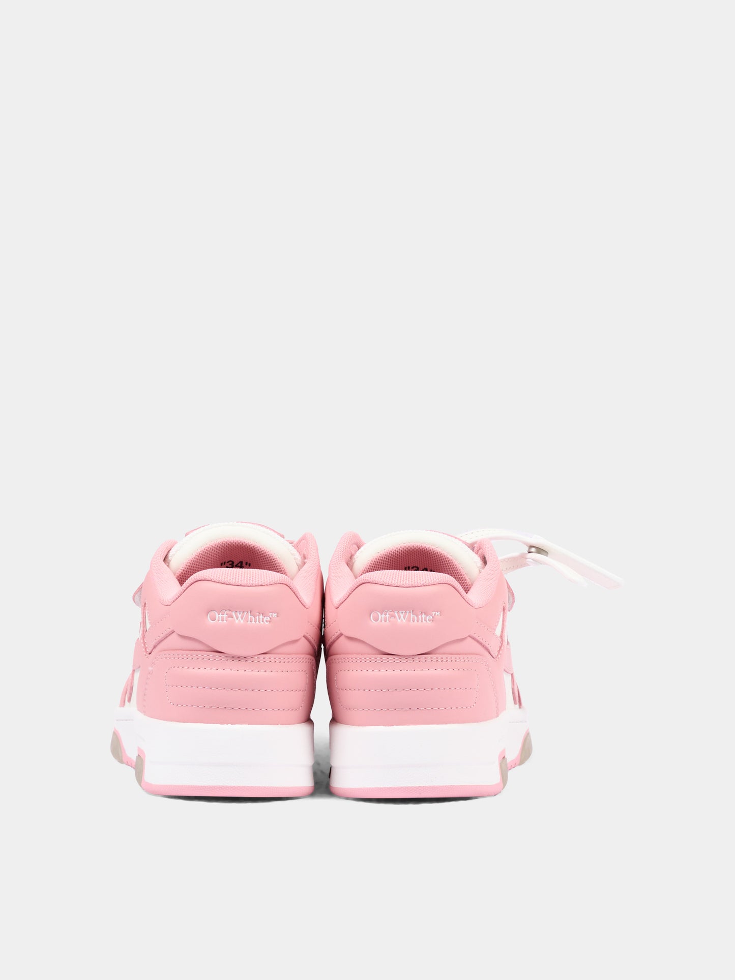 Sneakers Strap Out of Office rosa per bambina,Off White,OF06413655