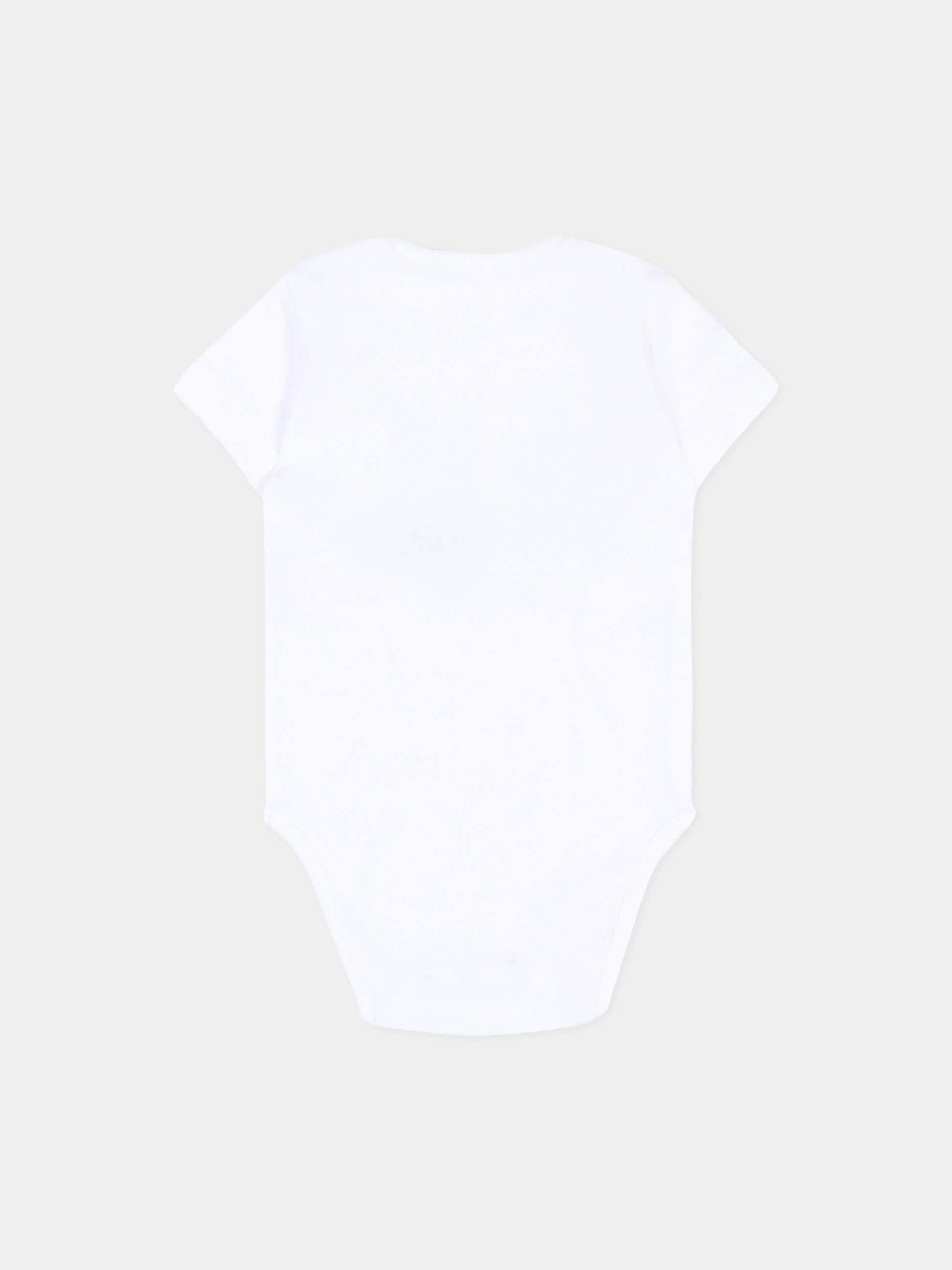Body multicolor per neonati con stampe,Dsquared2,DQ3517 D0A8U DQC61