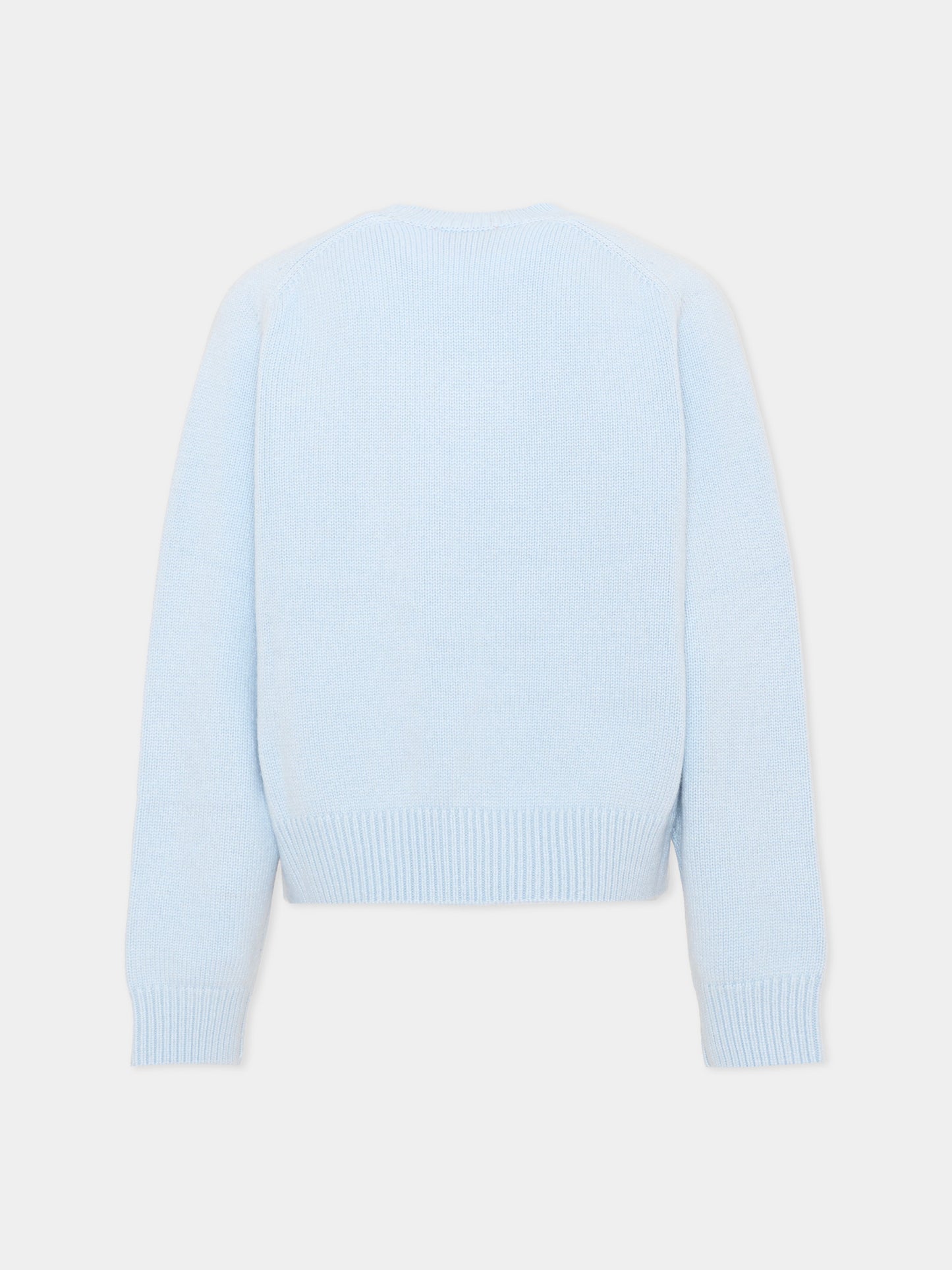 Maglione azzurro per bambina con logo,Diesel,J02931 KYAYX K80U
