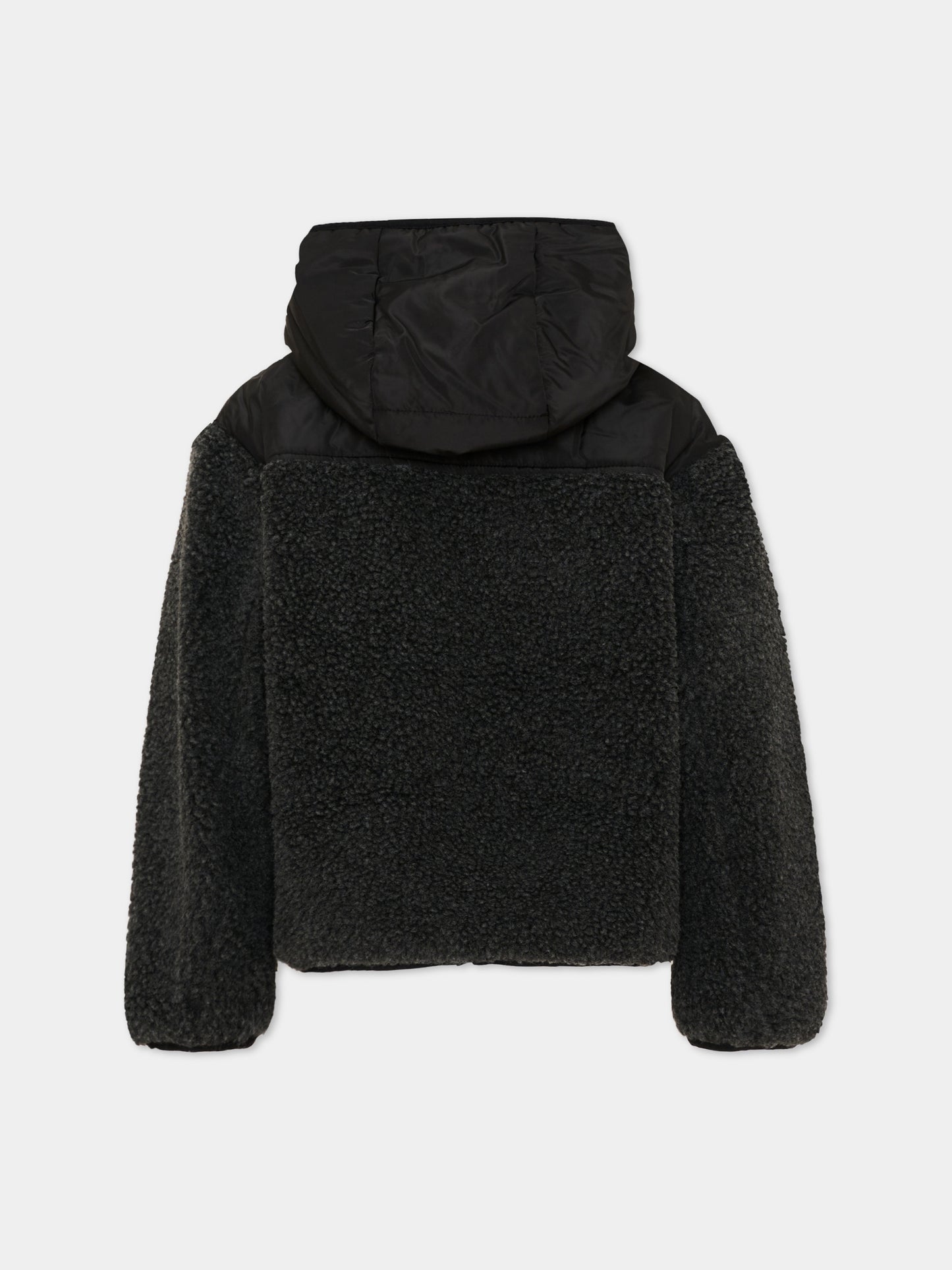 Giubbotto nero per bambino con logo,Diesel,J02979 0QFAH K910A