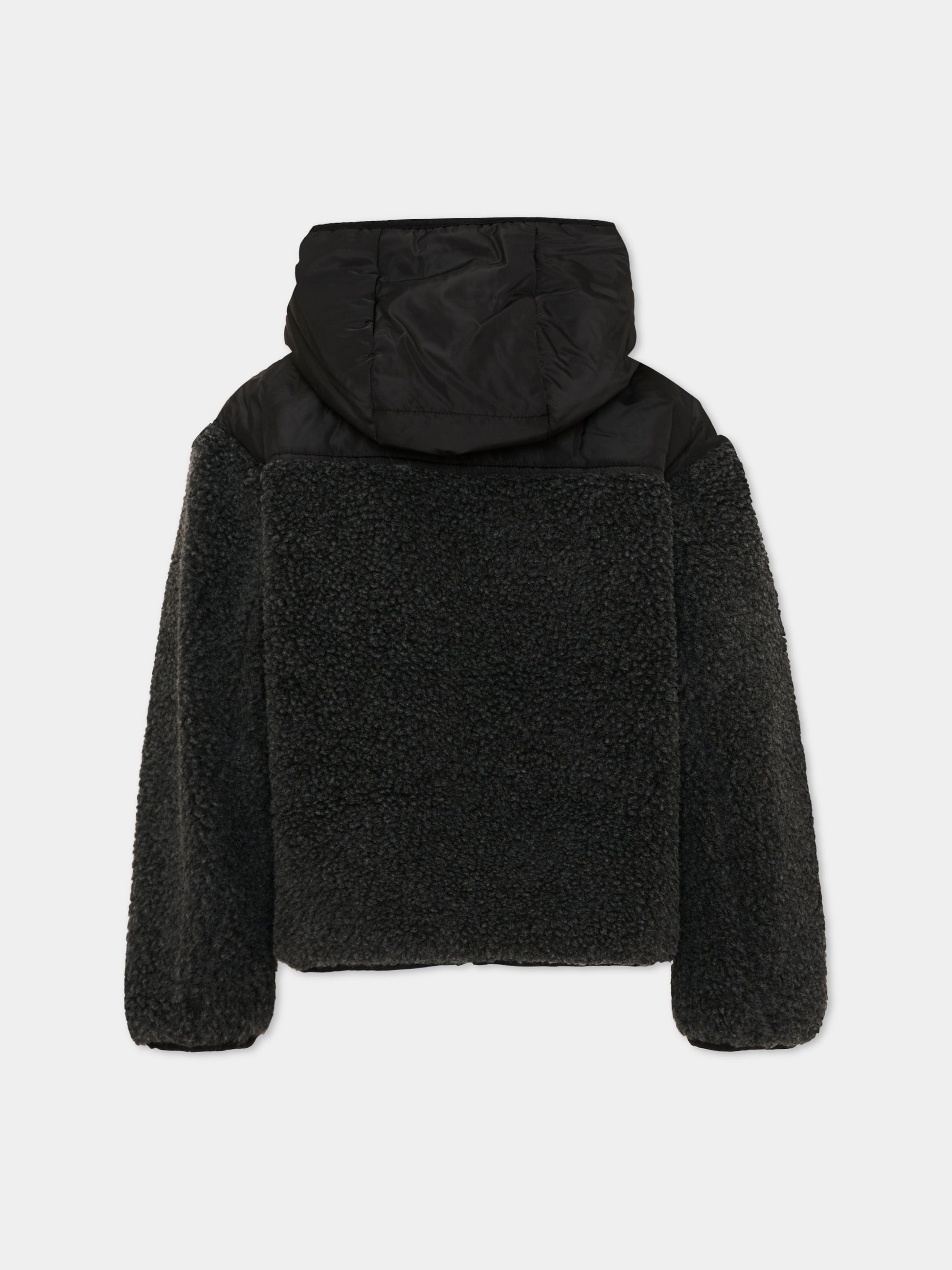 Giubbotto nero per bambino con logo,Diesel,J02979 0QFAH K910A