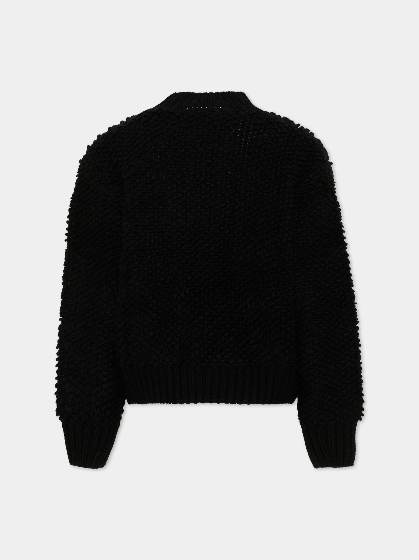 Maglione nero per bambina,Diesel,J03148 KYA2J K900