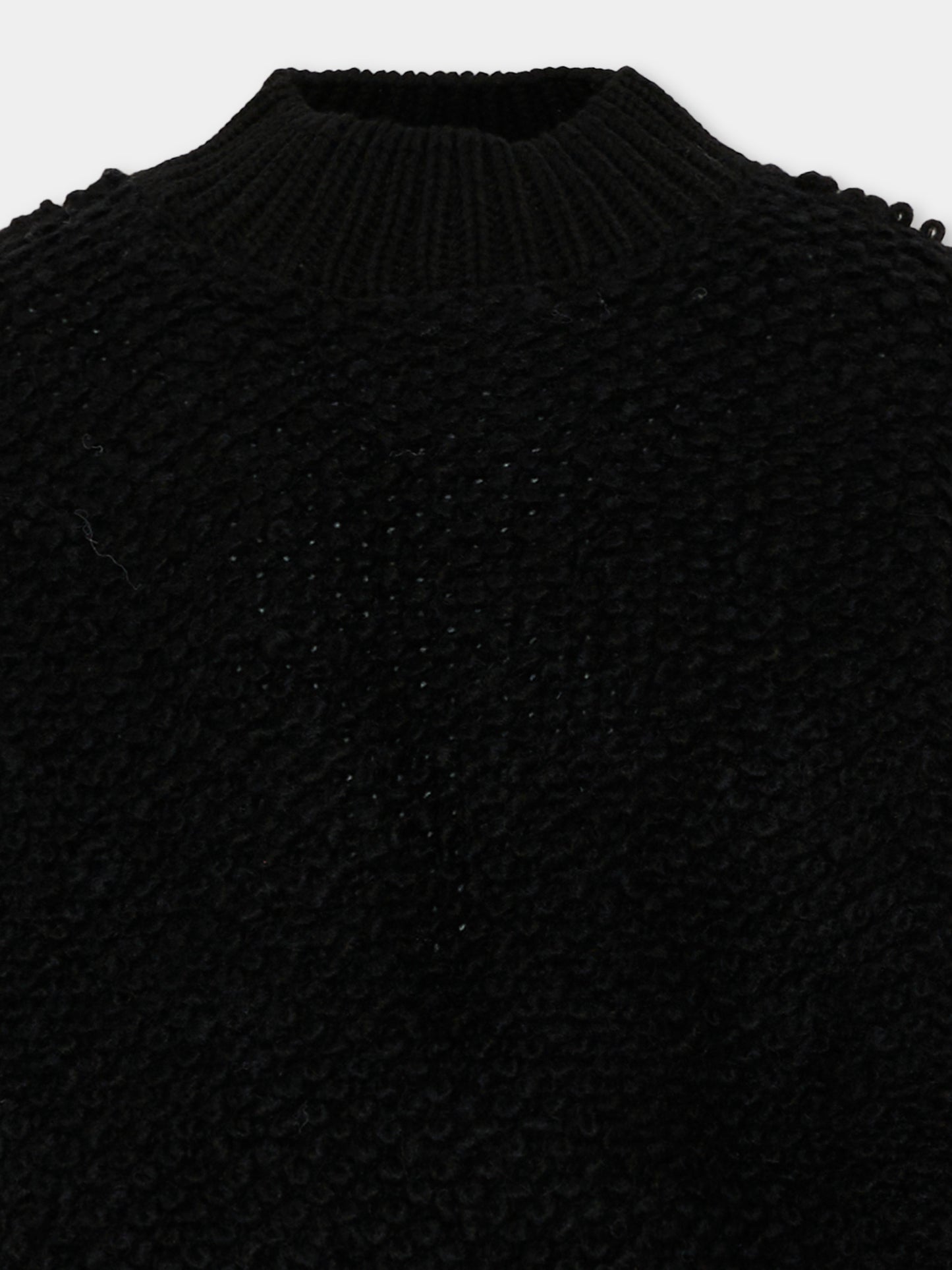 Maglione nero per bambina,Diesel,J03148 KYA2J K900