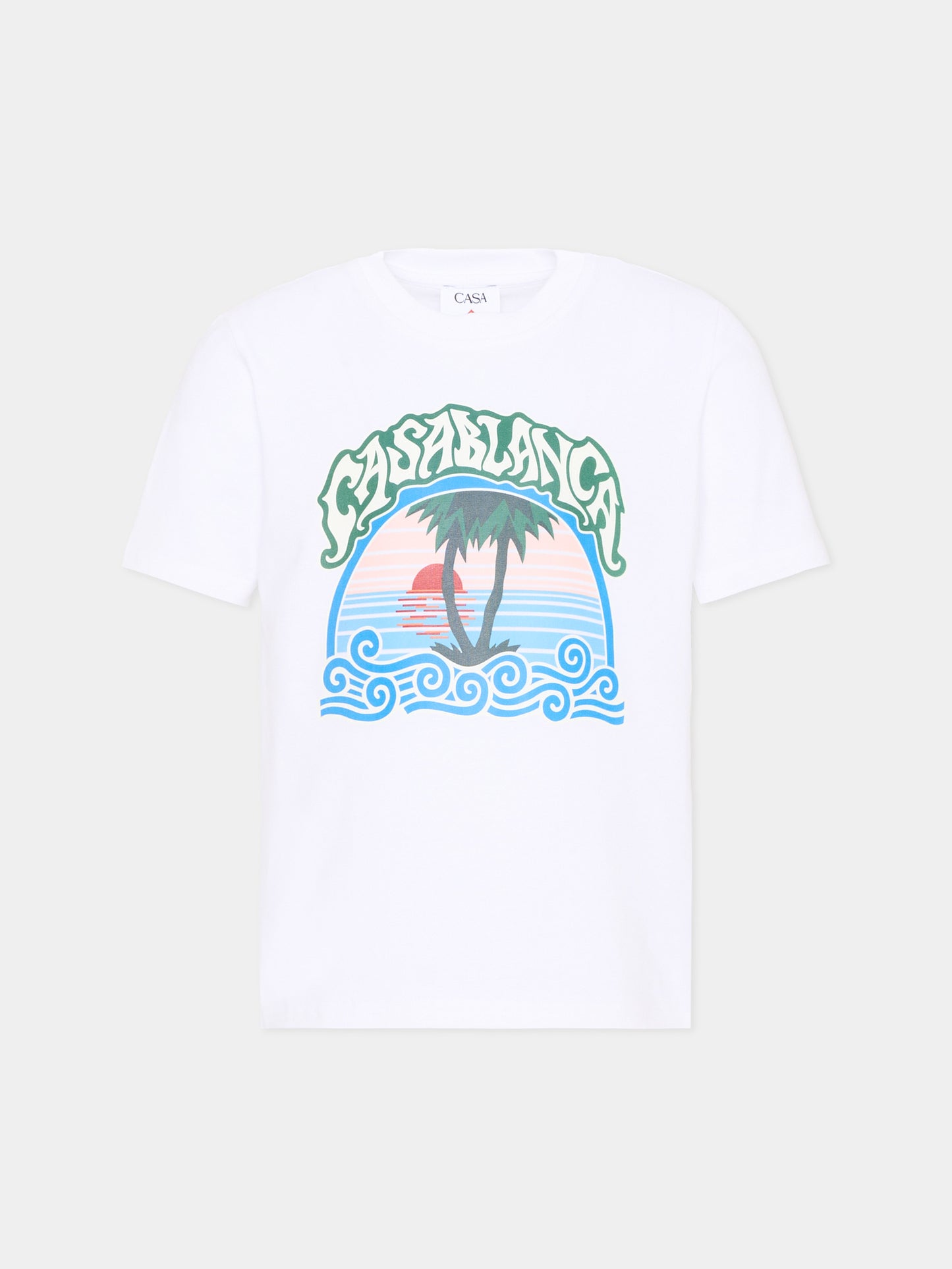 T-Shirt bianca per bambini con logo