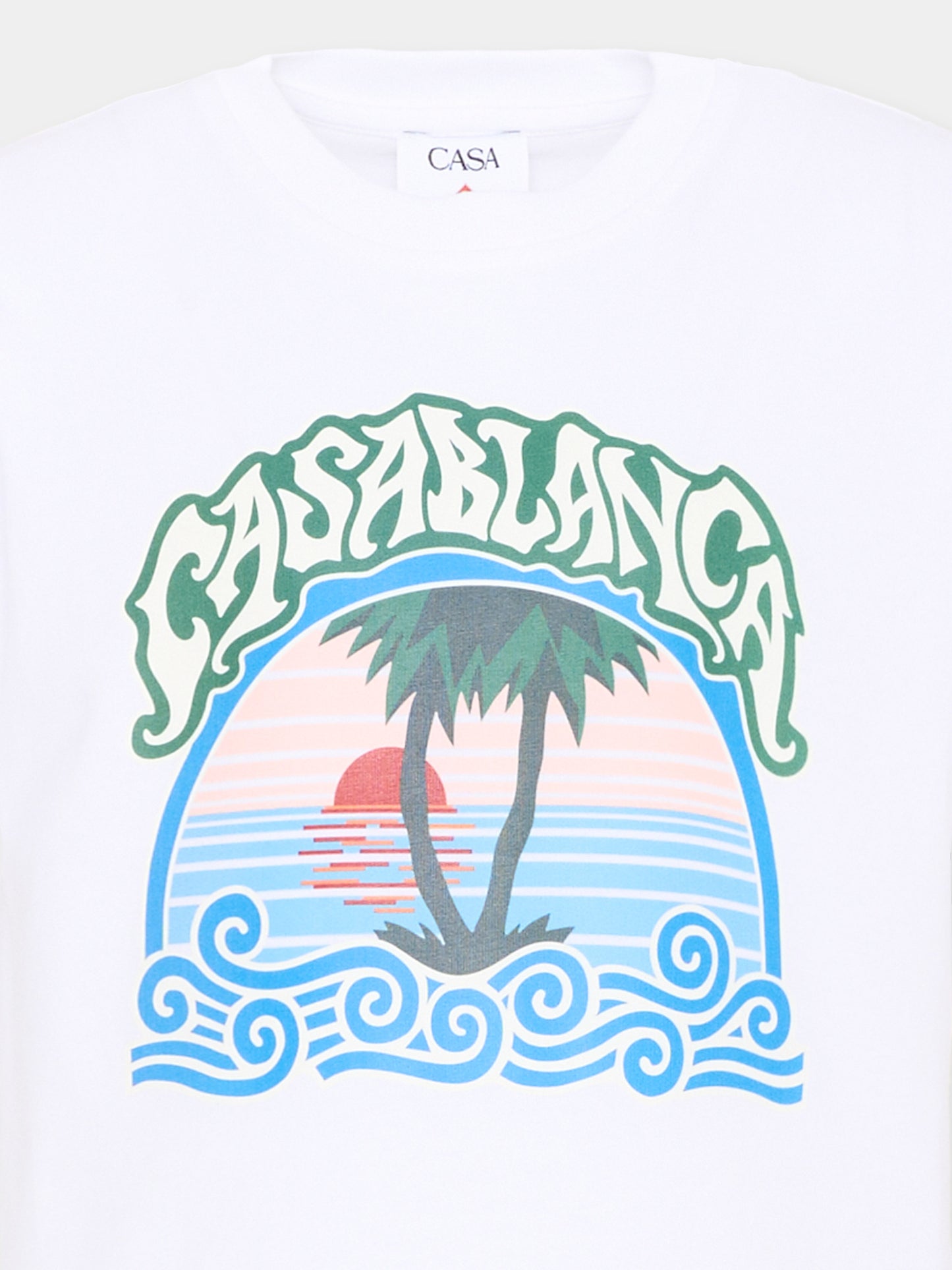 T-Shirt bianca per bambini con logo