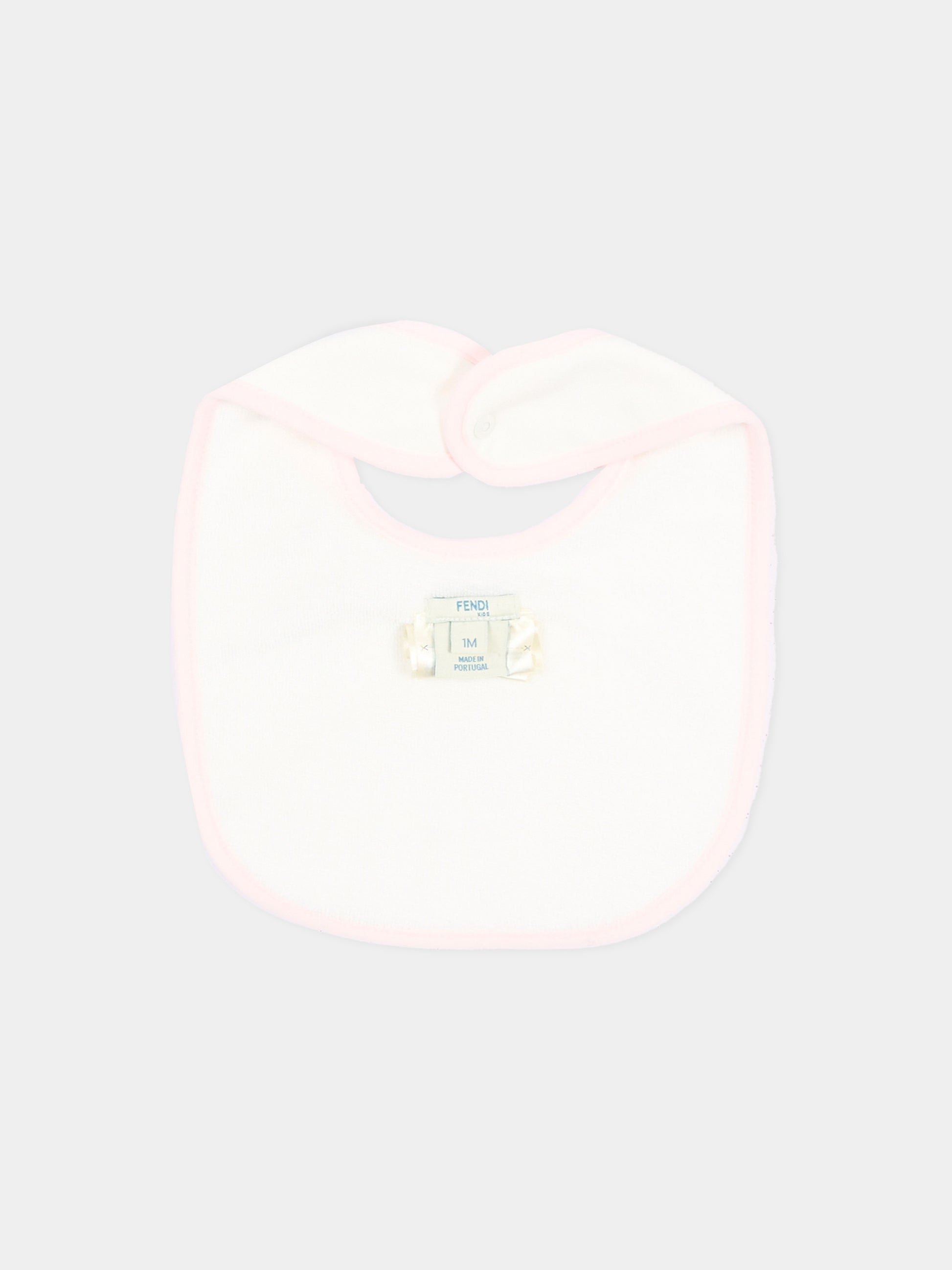Set tutina rosa per neonata con Fendi Bear,Fendi Kids,BUK167 ST8 F0C11
