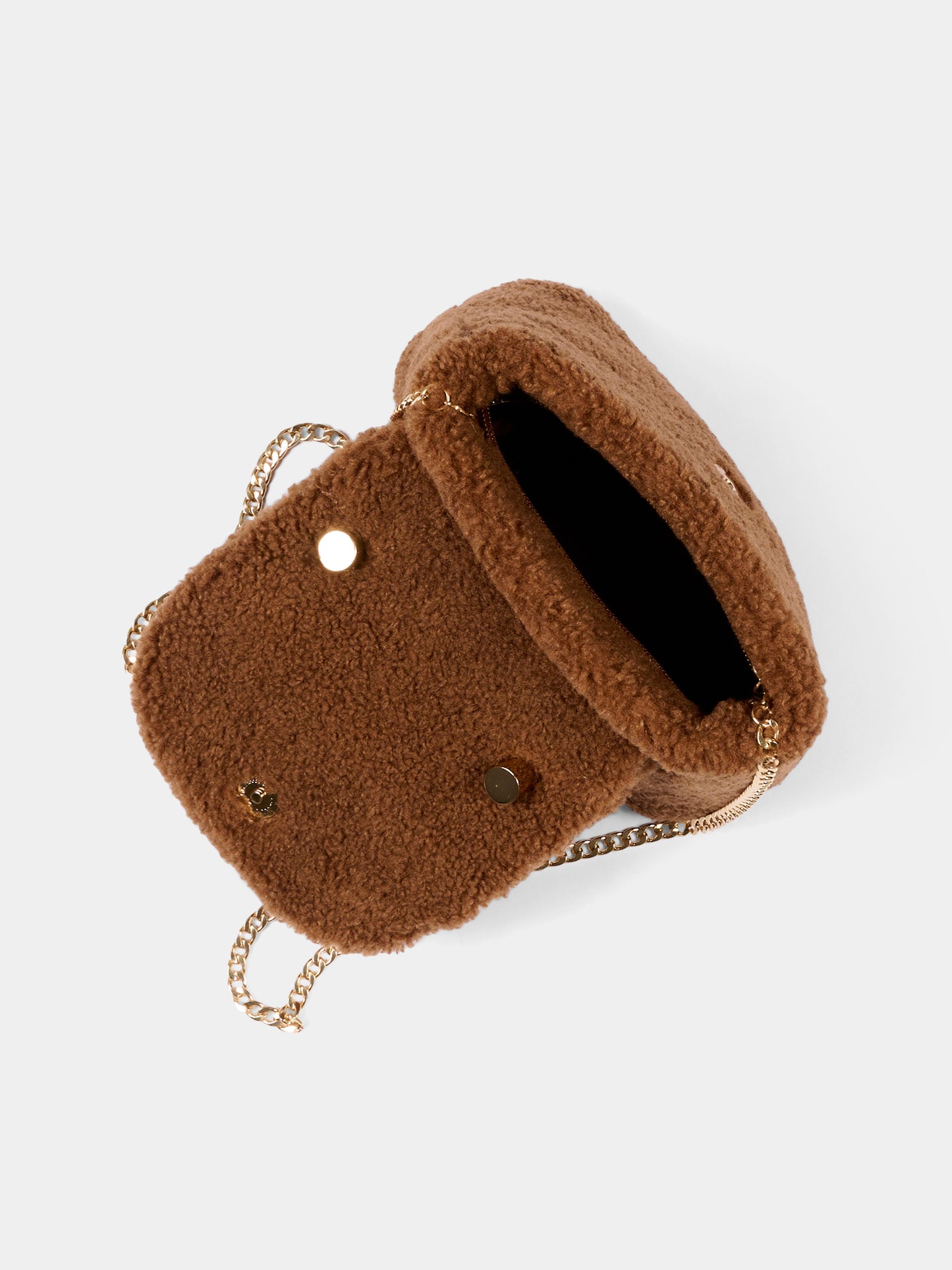 Borsa marrone per bambina teddy,Stella Mccartney Kids,TZ0A48 Z3237 307