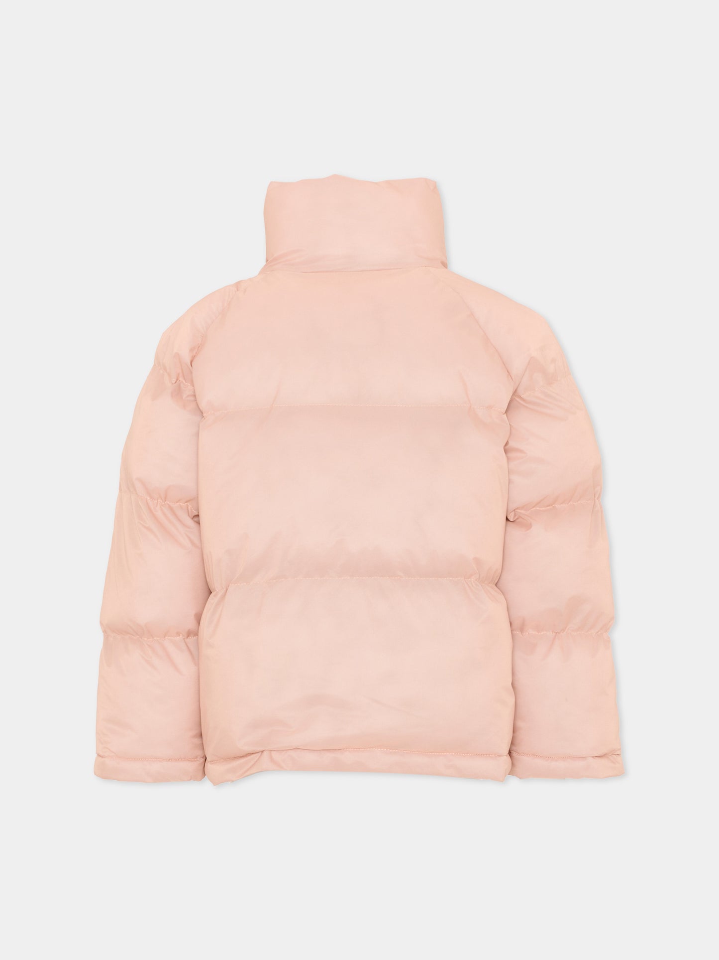 Piumino rosa per bambina con tasche,Stella Mccartney Kids,TZ2B27 Z3928 50M