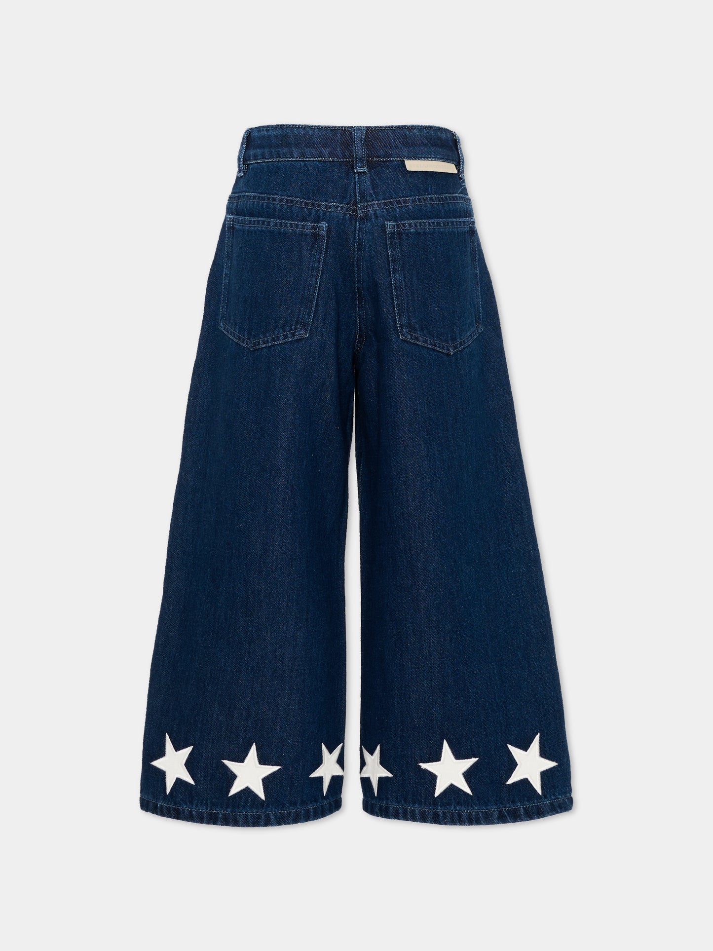 Jeans denim per bambina con stelle,Stella Mccartney Kids,TZ6B20 Z0746 665