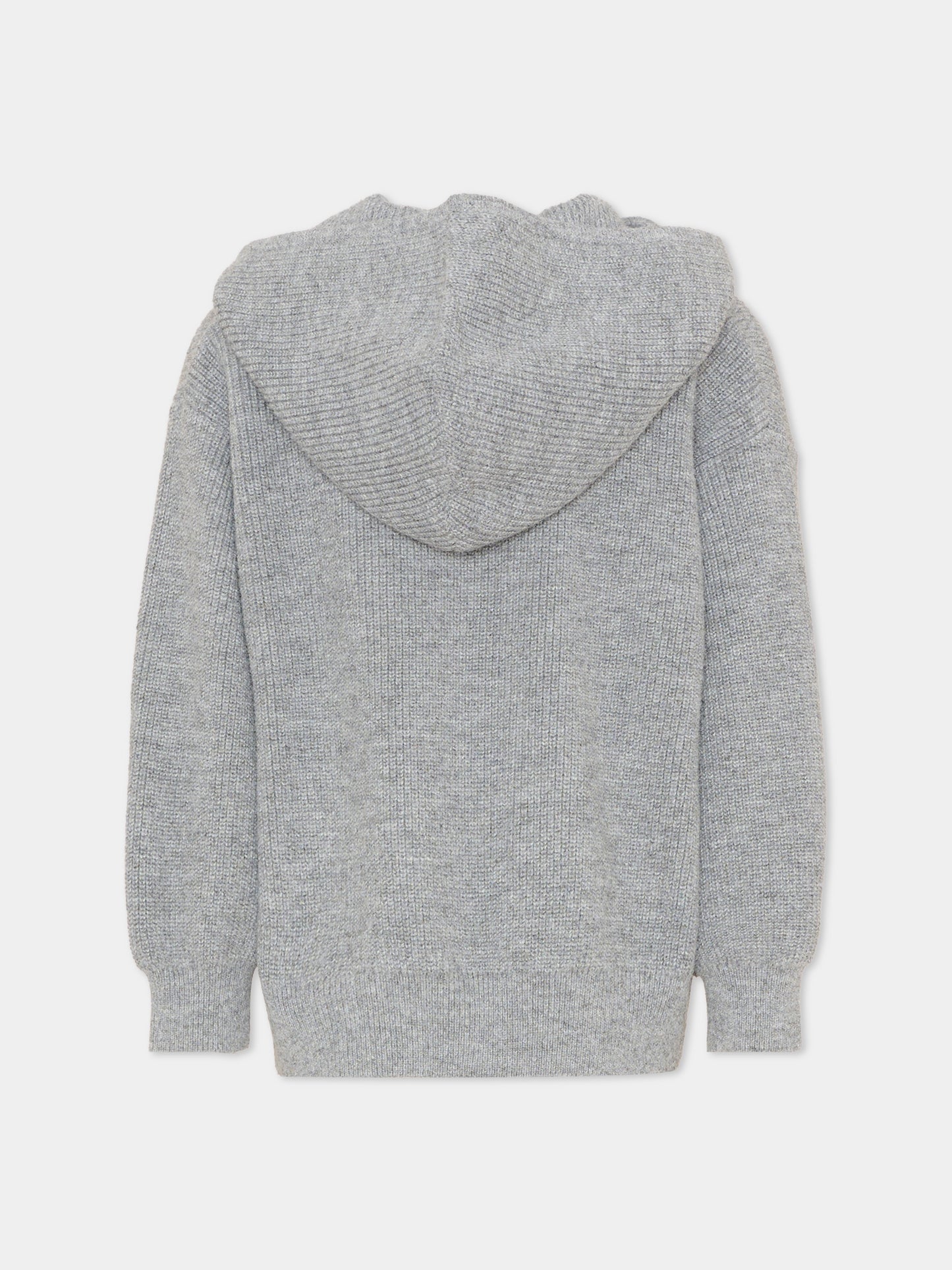 Felpa con cappuccio grigia per bambina,Stella Mccartney Kids,TZ9A90 Z3898 807