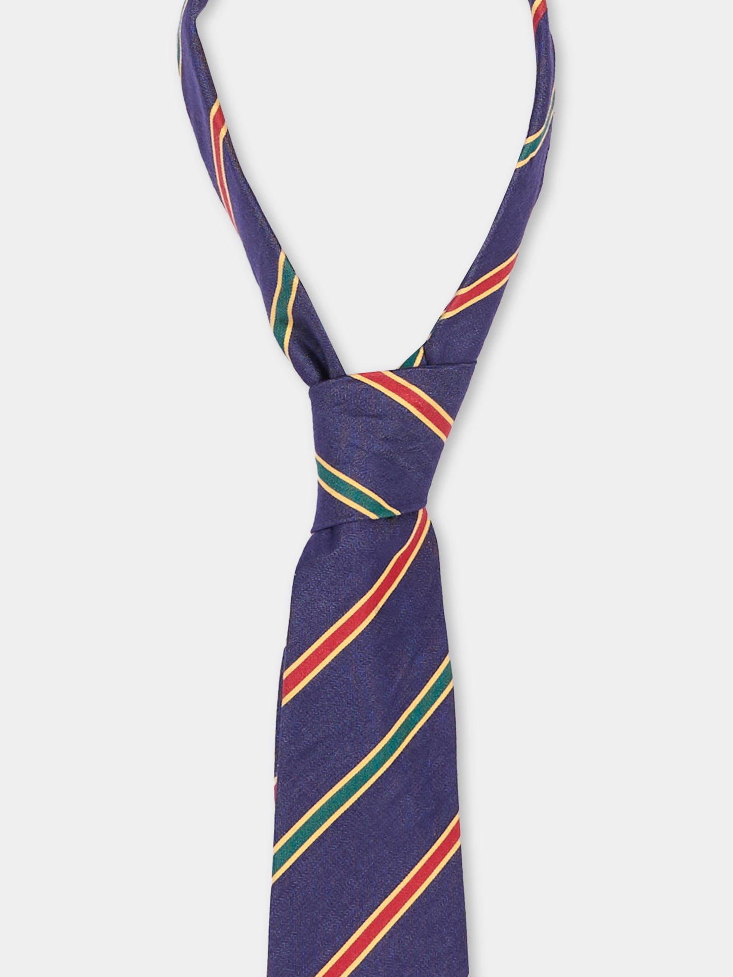 Cravatta blu per bambino a righe,Etro,GZ0Q04 P0622 617VE