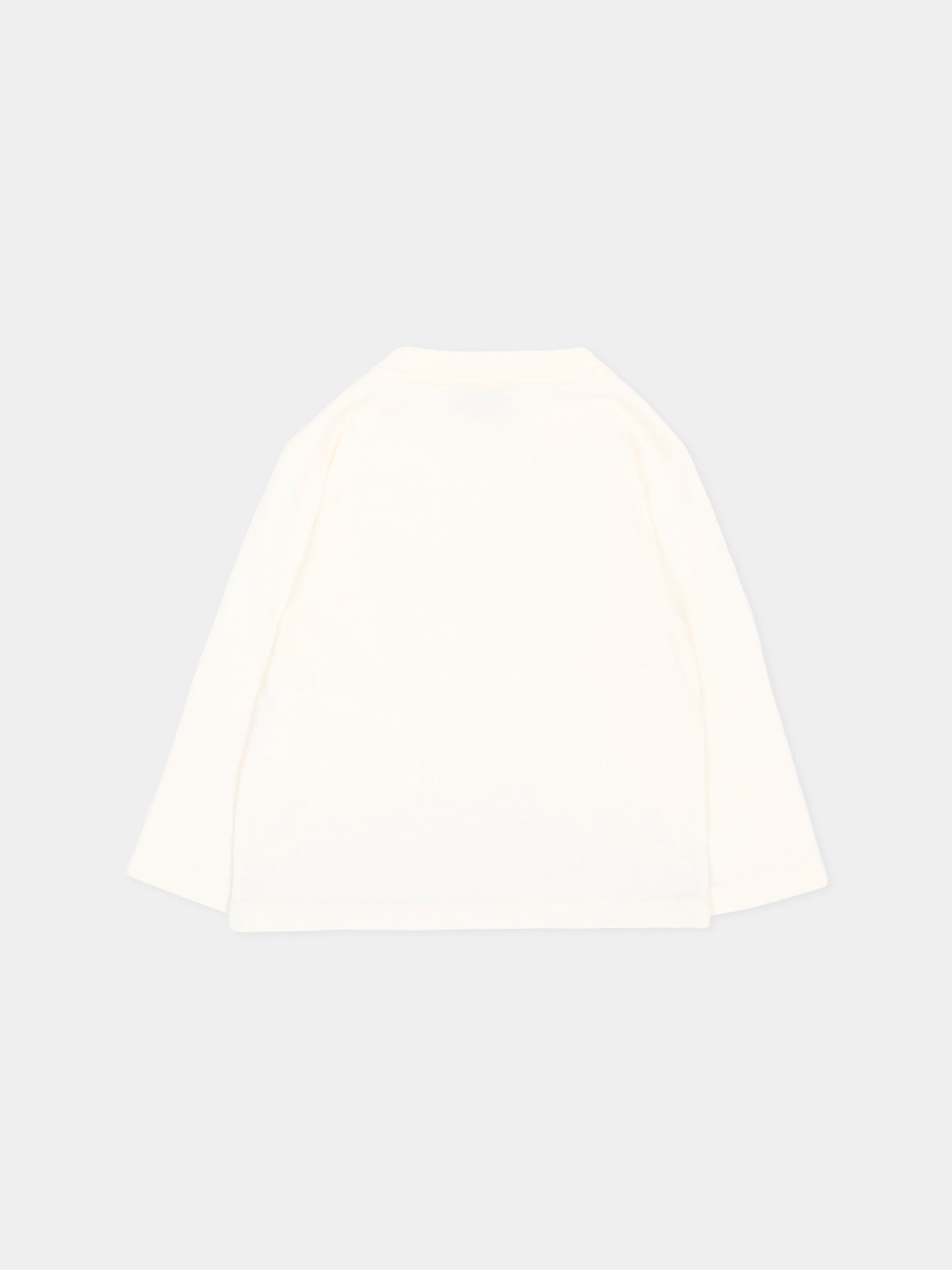 T-Shirt a manica lunga avorio per neonato,Etro,GZ8320 Z3672 102