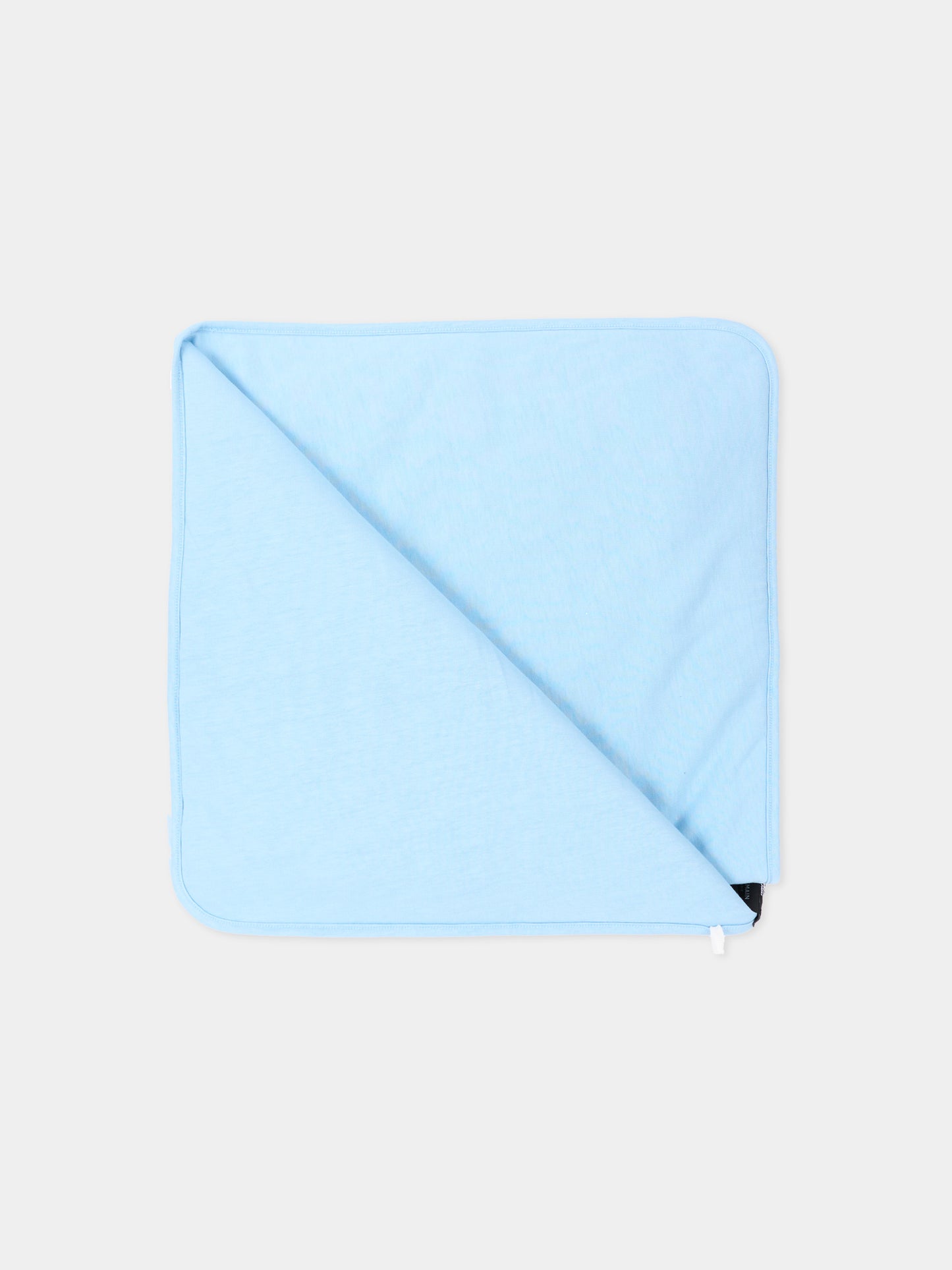 Coperta avorio per neonato con logo,Balmain Kids,BZ0320 Z3672 102CE