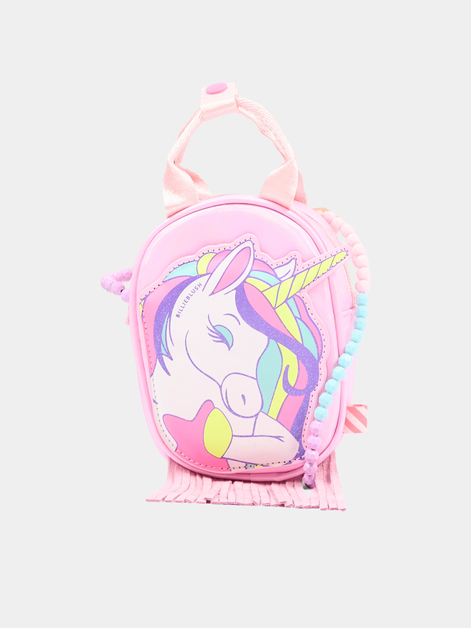Borsa rosa per bambina con unicorno,Billieblush,U22526 467