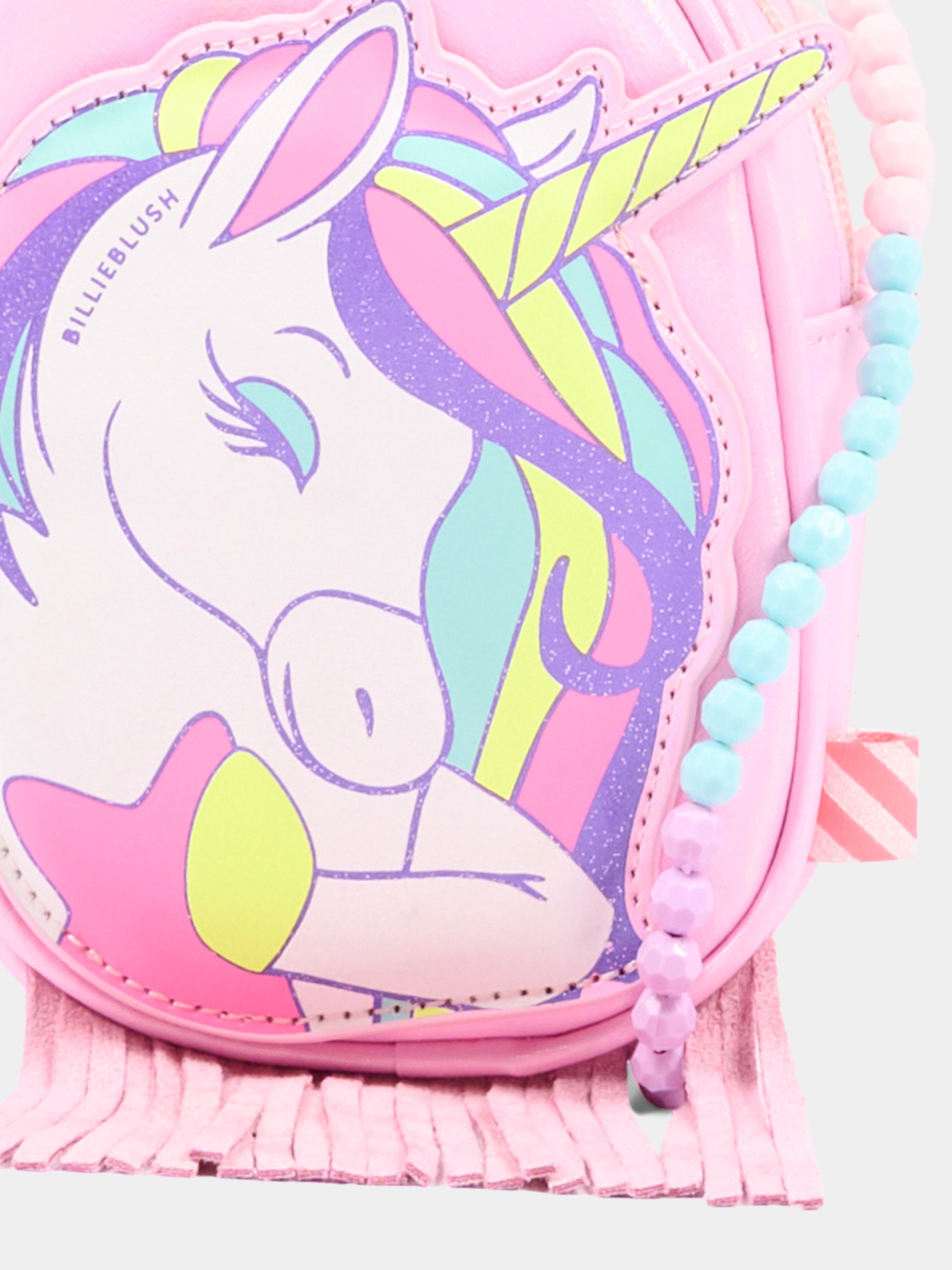 Borsa rosa per bambina con unicorno,Billieblush,U22526 467