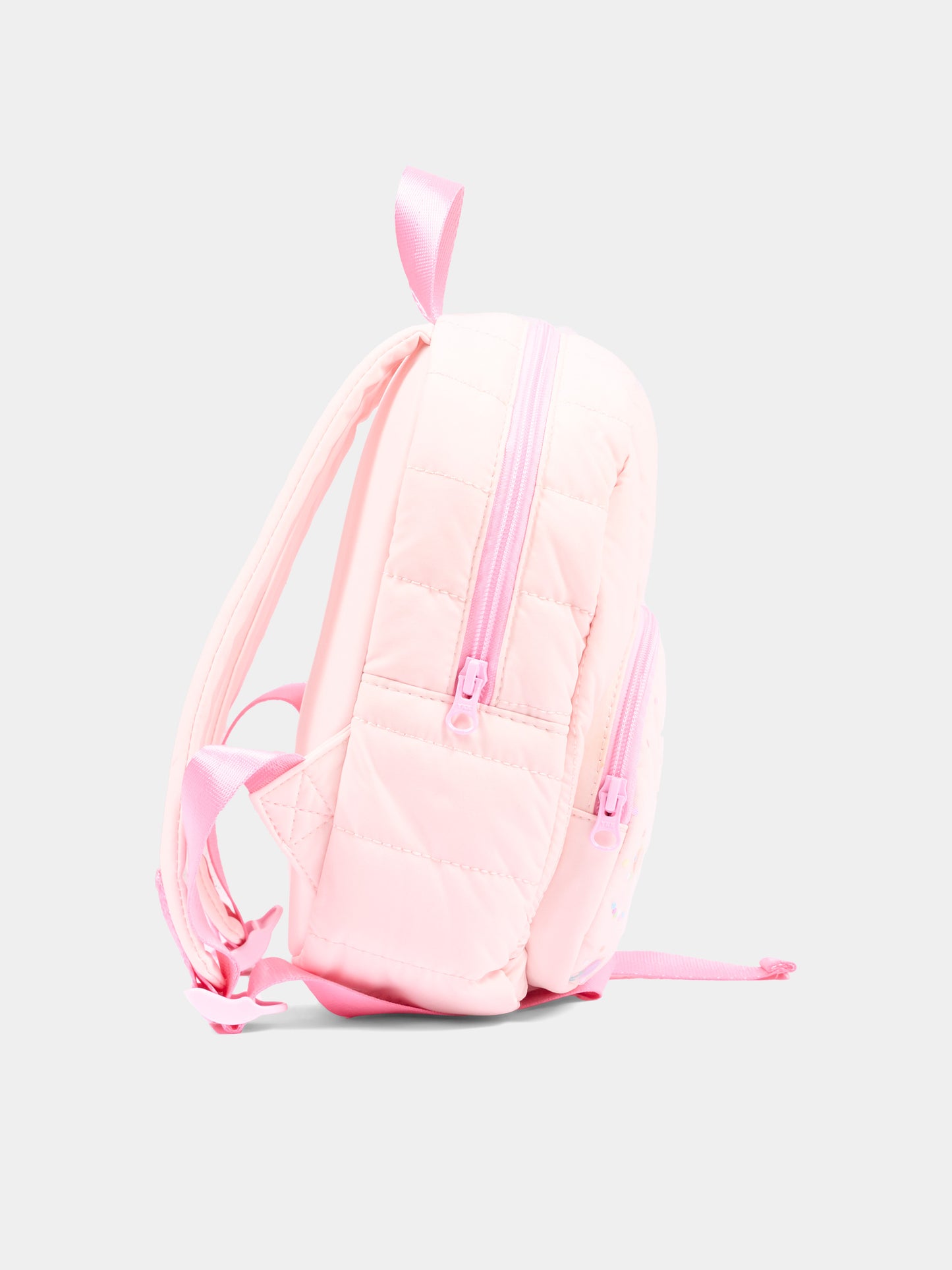 Zaino rosa per neonata con logo,Billieblush,U22545 475
