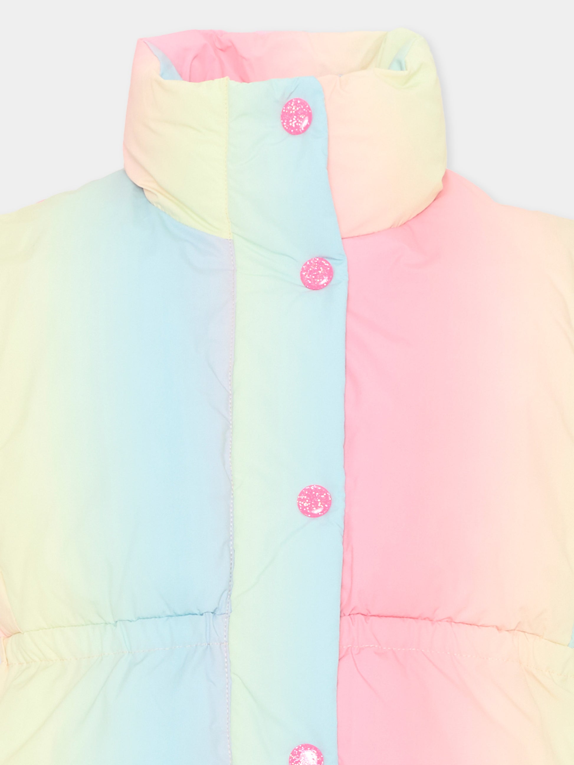 Gilet multicolor per bambina,Billieblush,U22603 Z41