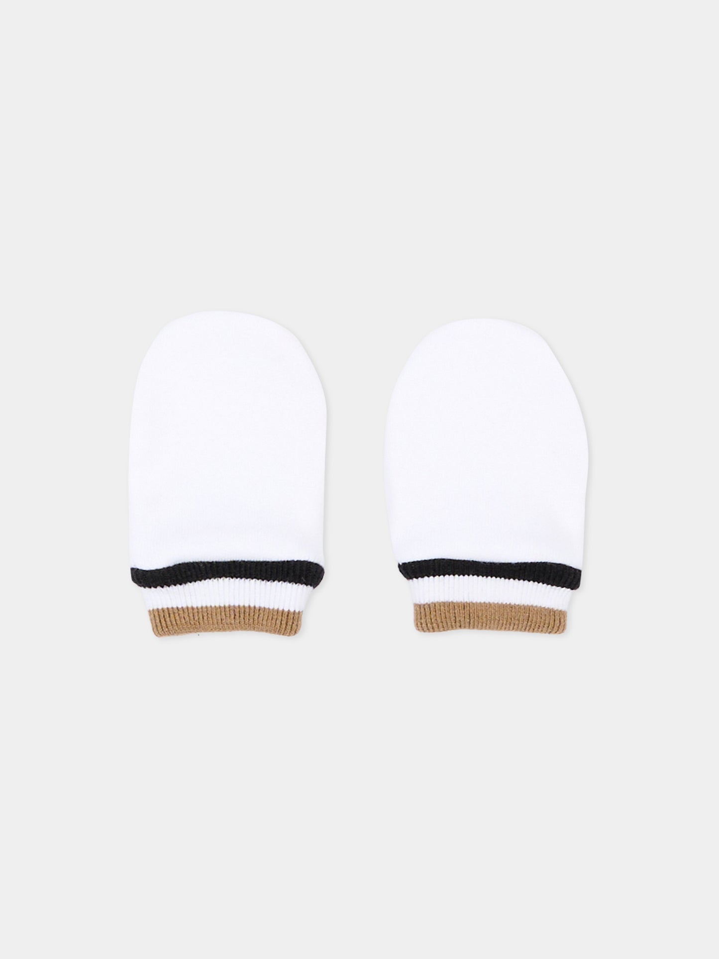 Set tutina bianco per neonato con logo,Boss,J53293 10P