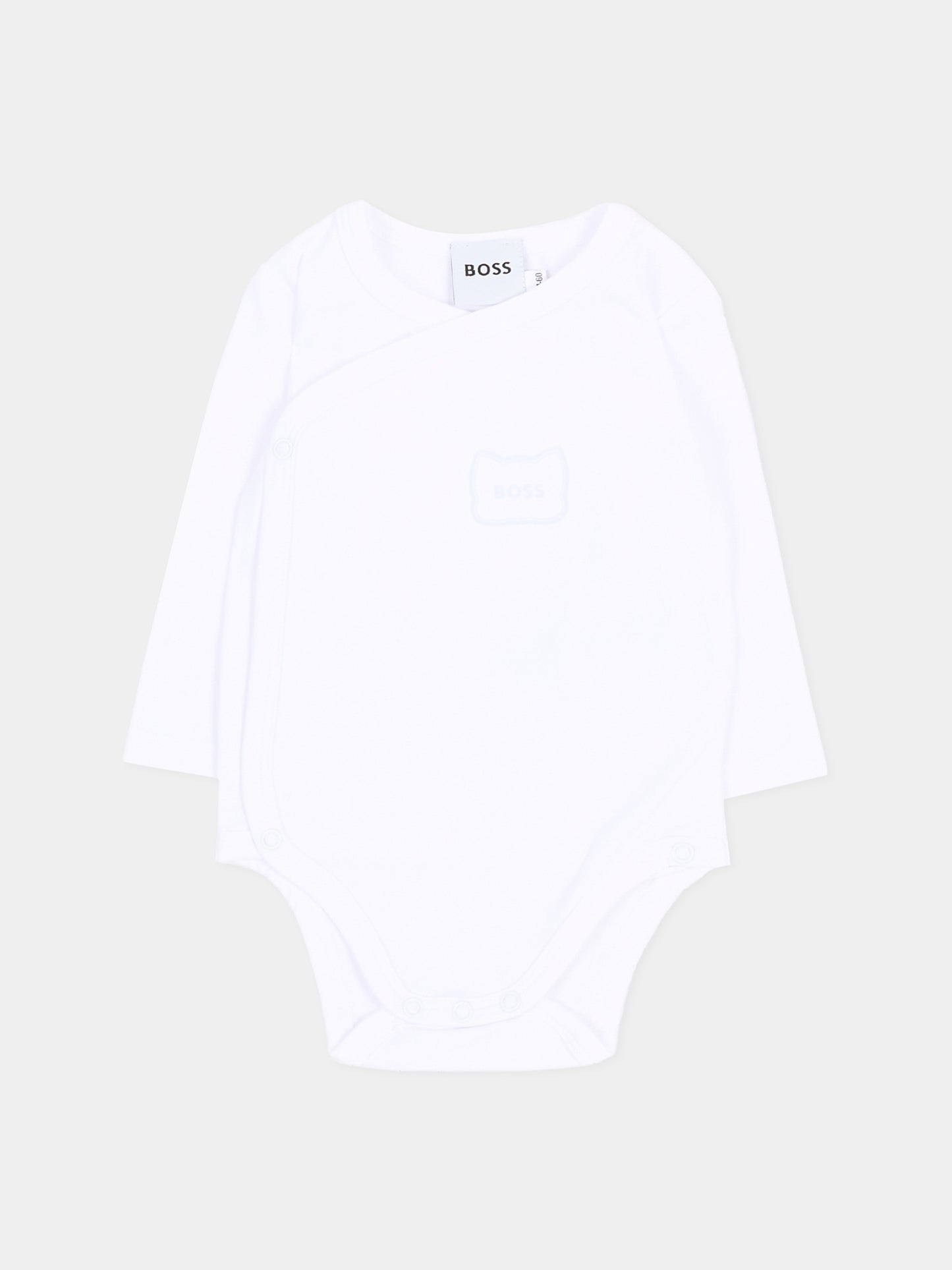 Body multicolor per neonato con logo,Boss,J53315 771