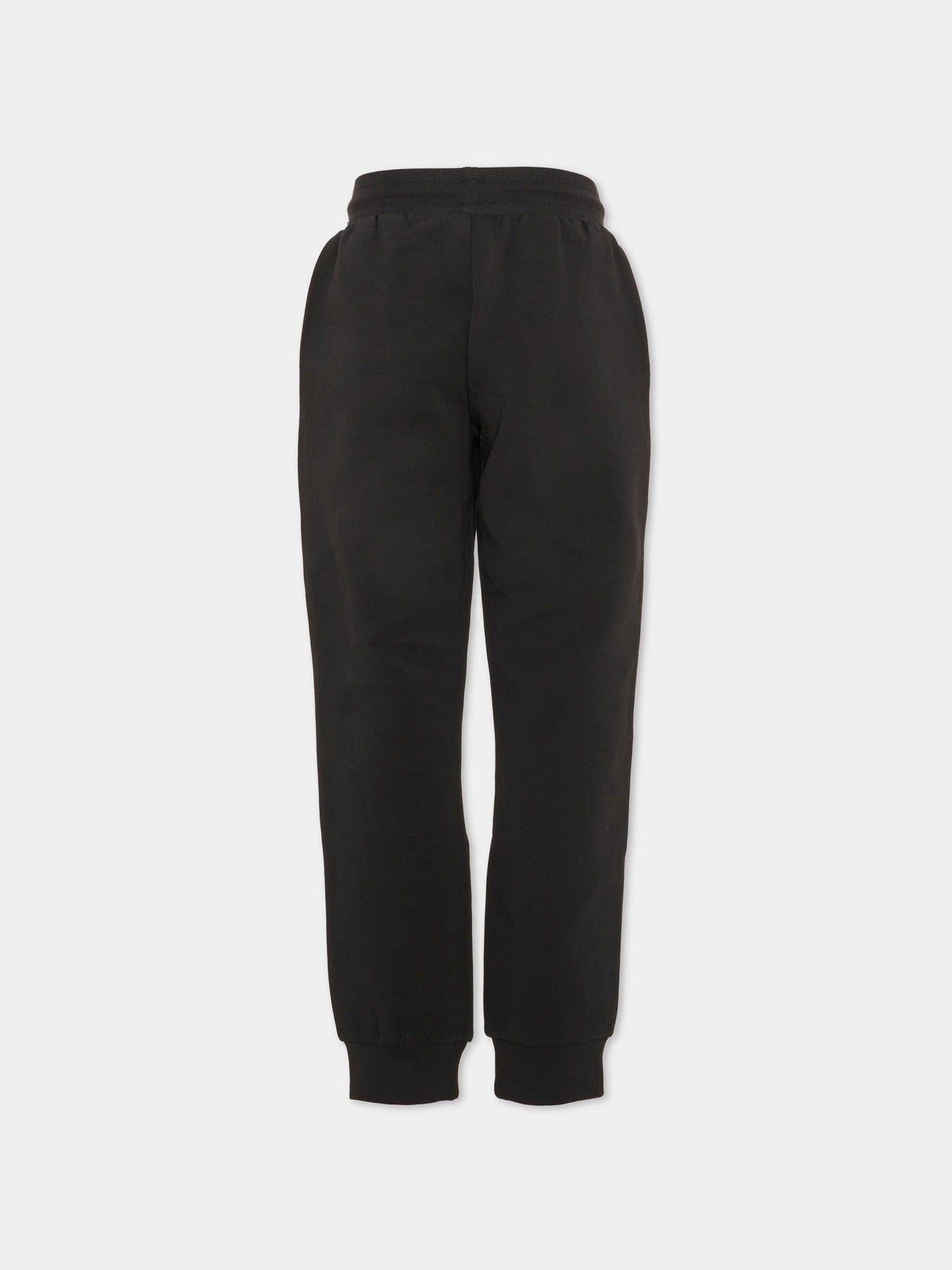 Pantalone nero per bambino con logo,Boss,J53345 09B