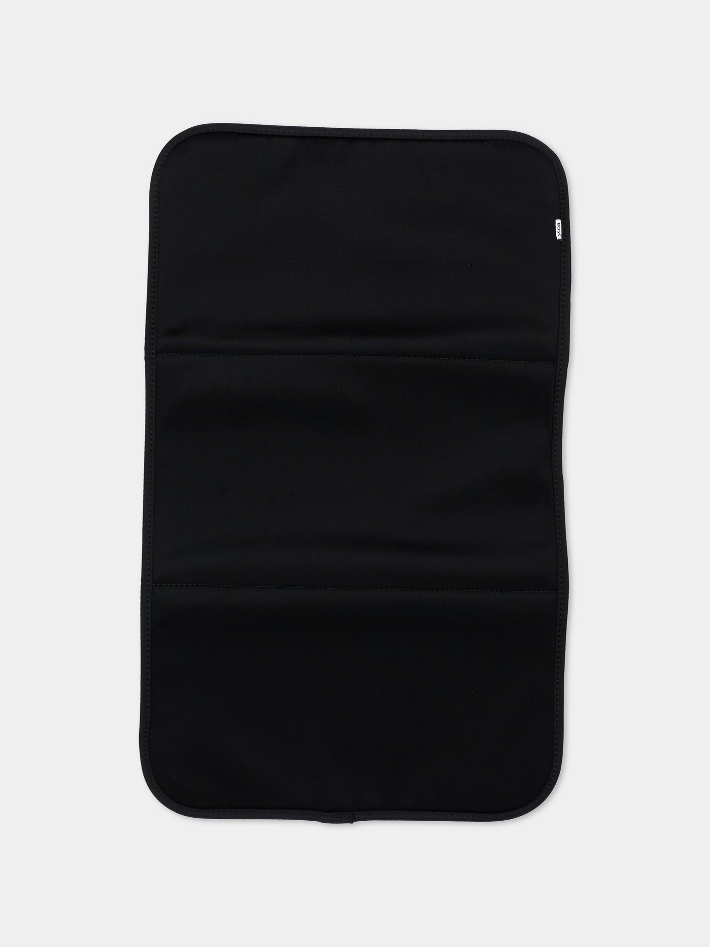 Borsa mamma nera per neonati con logo,Boss,J53560 09B