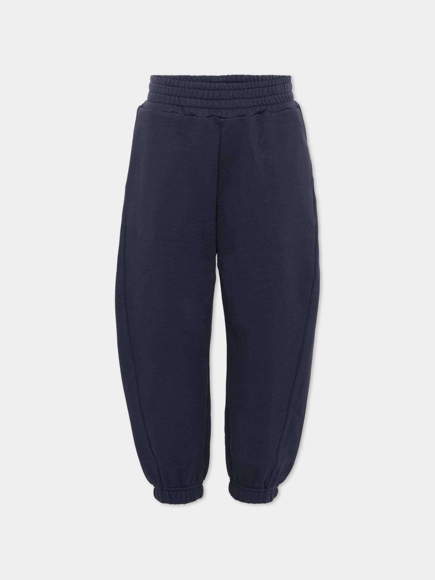 Pantalone blu per bambini con logo,Givenchy Kids,H31284 853