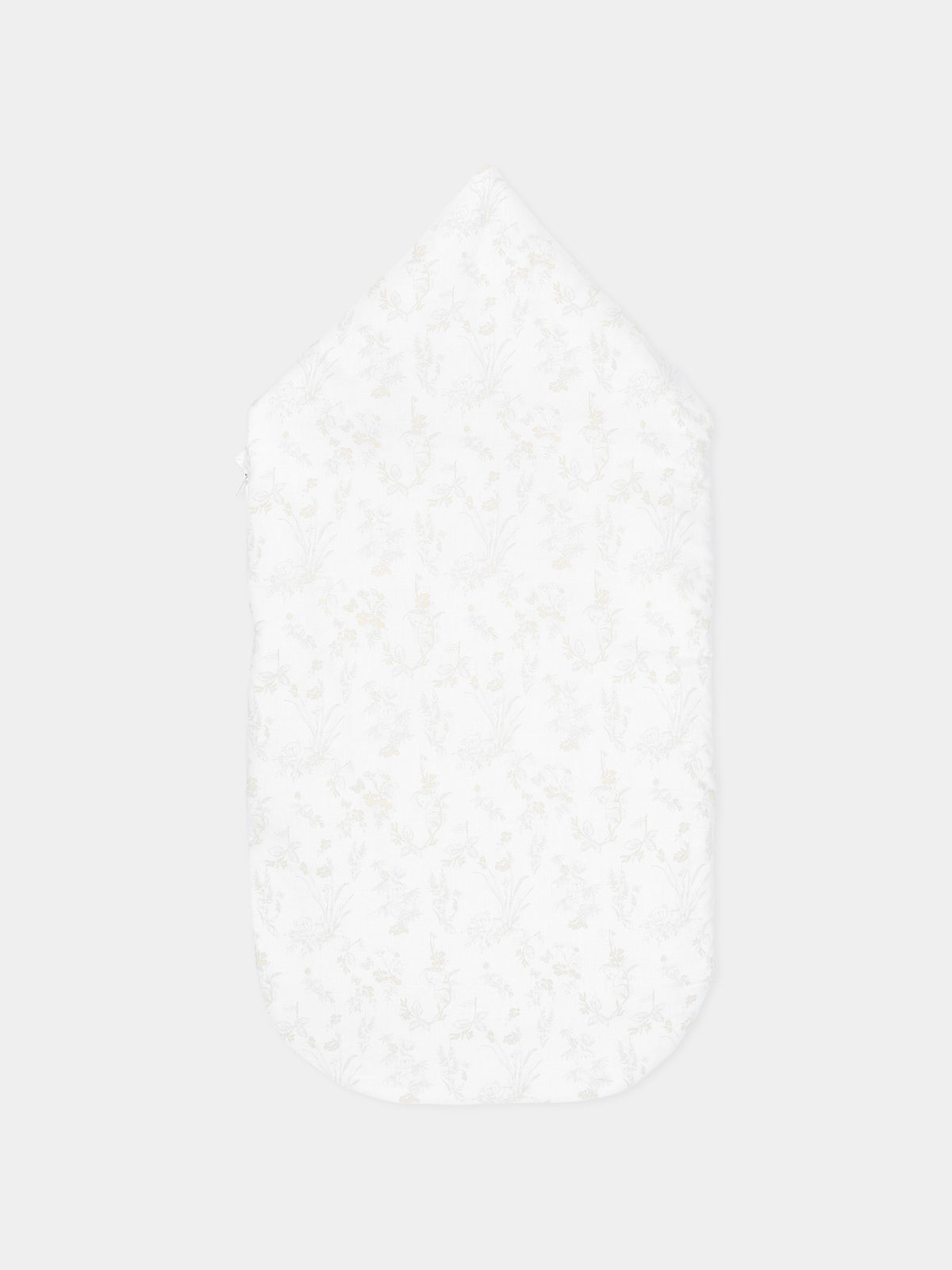 Sacco nanna bianco per neonati con fiori,Givenchy Kids,H31529 N02