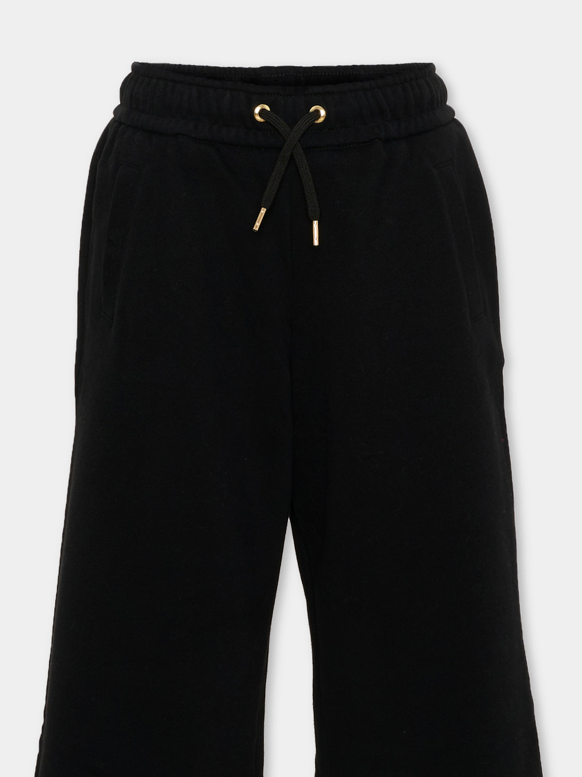 Pantalone nero per bambina ampio,Chloé Kids,C21265 09B