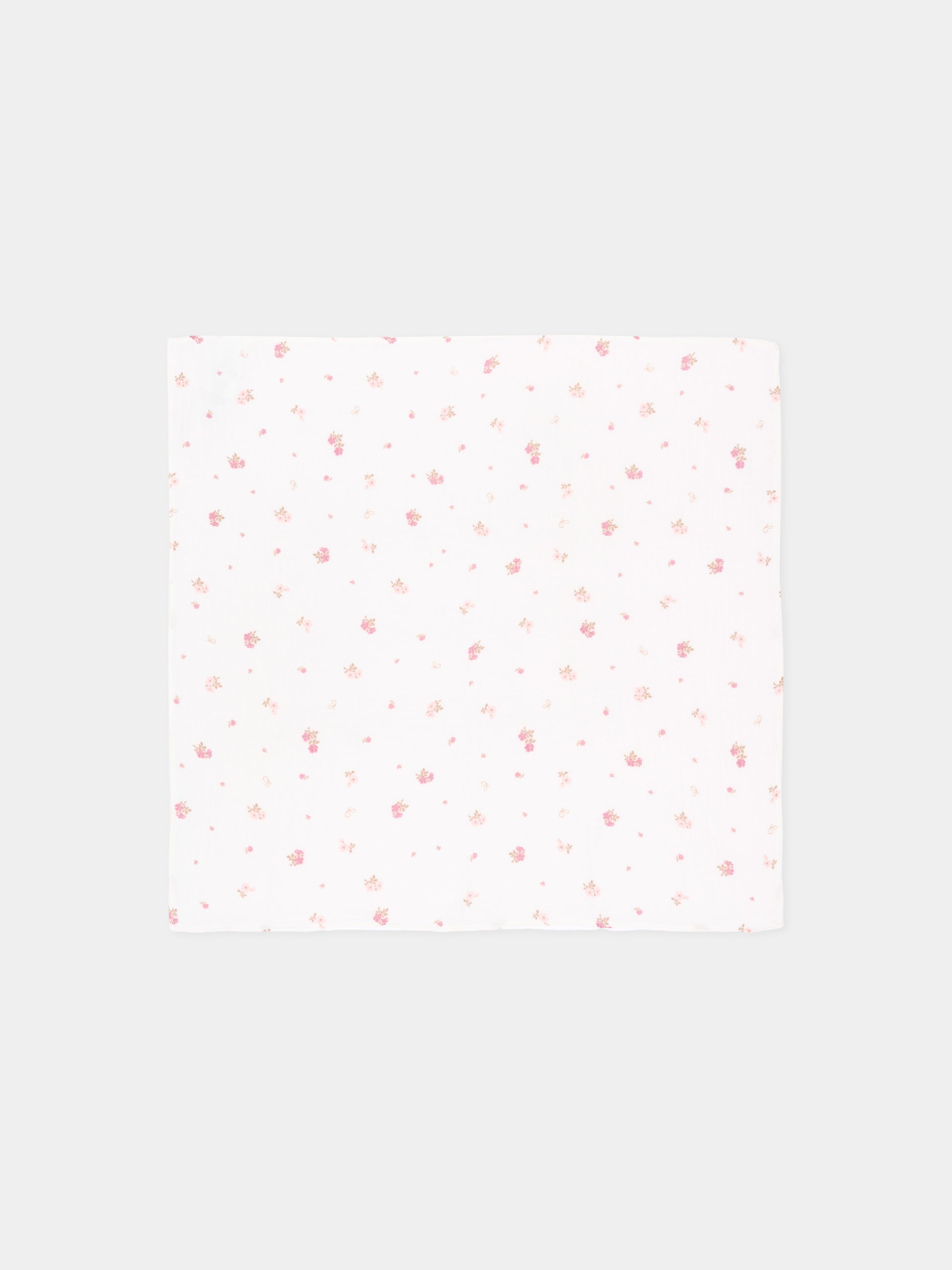 Mussole avorio per neonata floreali,Chloé Kids,C21381 117