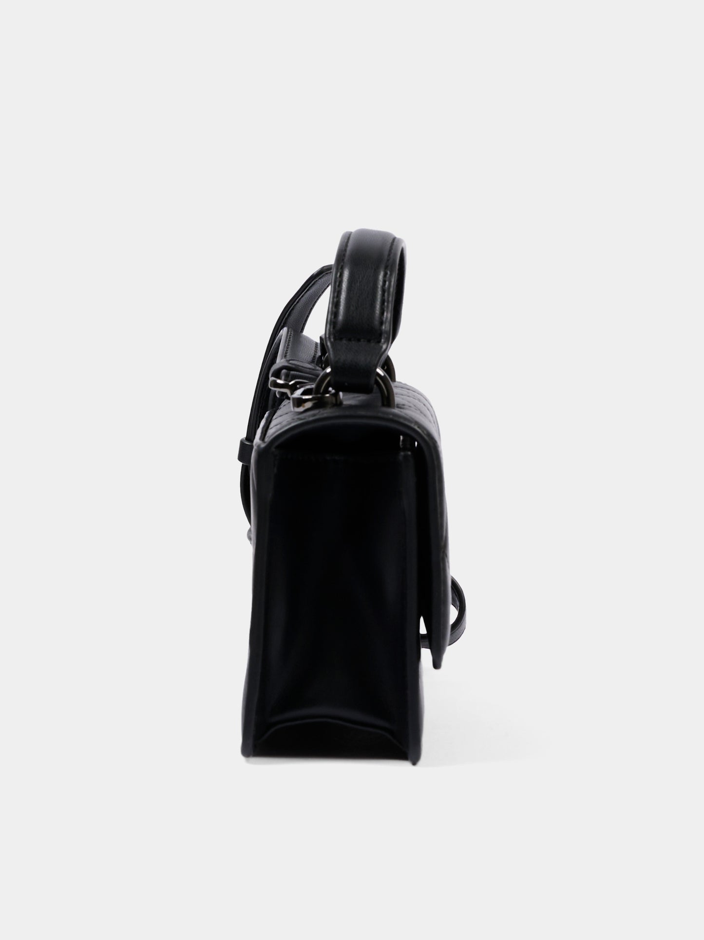 Borsa nera con Ikonik Karl,Karl Lagerfeld Kids,Z31433 09B