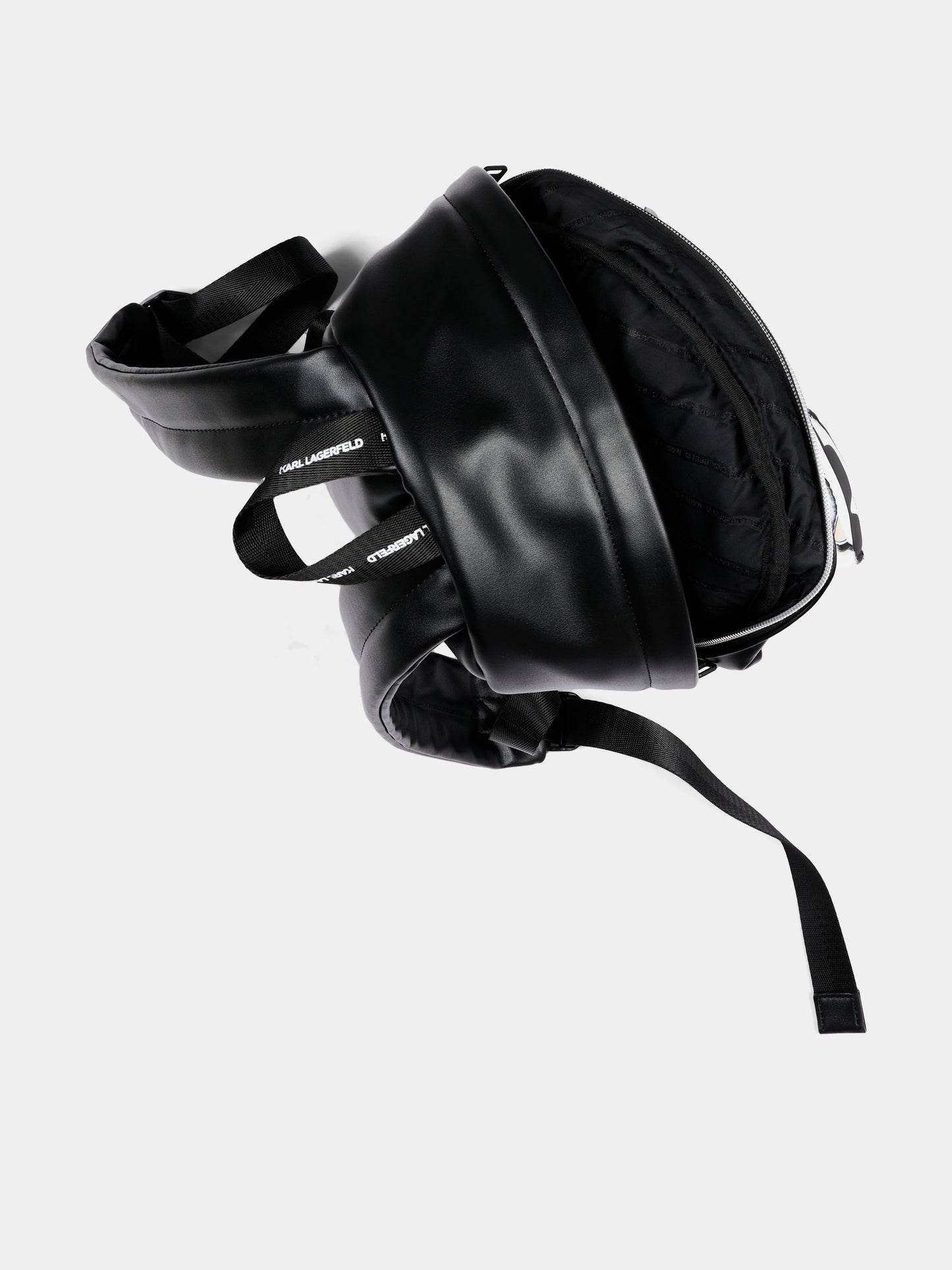 Zaino nero per bambina con Choupette,Karl Lagerfeld Kids,Z31440 09B