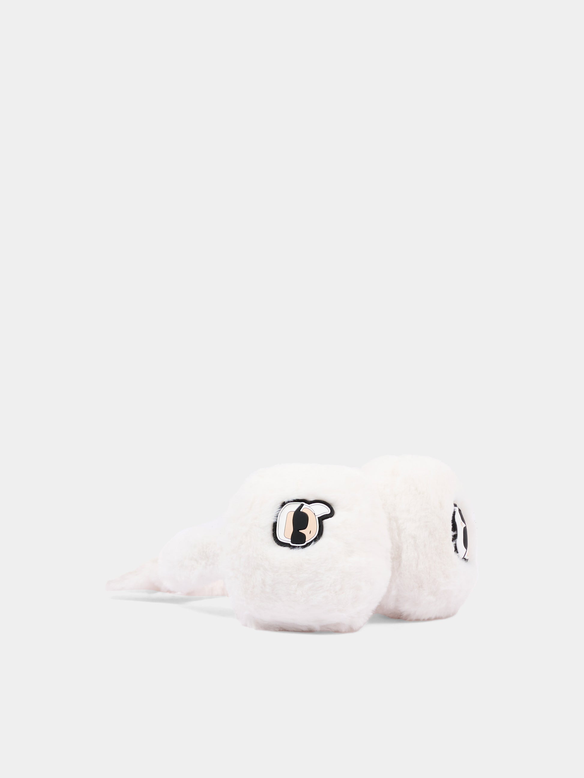 Cerchietti bianchi con Ikonik Karl,Karl Lagerfeld Kids,Z31455 10P