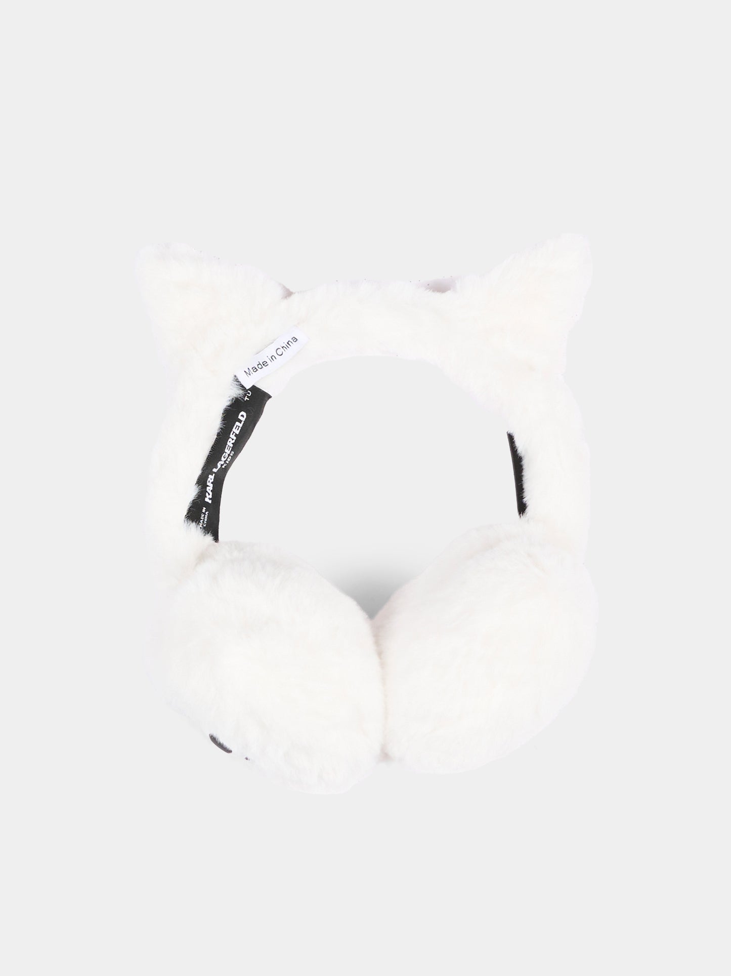 Cerchietti bianchi con Ikonik Karl,Karl Lagerfeld Kids,Z31455 10P