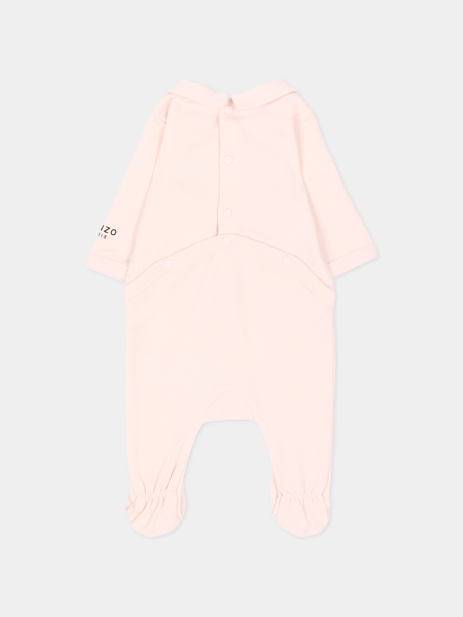 Set Tutine per neonata con fiore,Kenzo Kids,K62067 43B