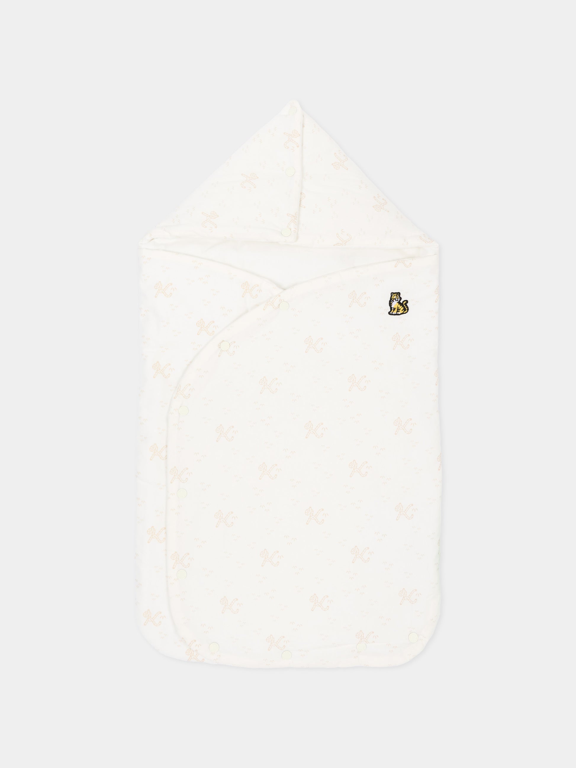Sacco nanna avorio per neonati con tigre,Kenzo Kids,K62081 117