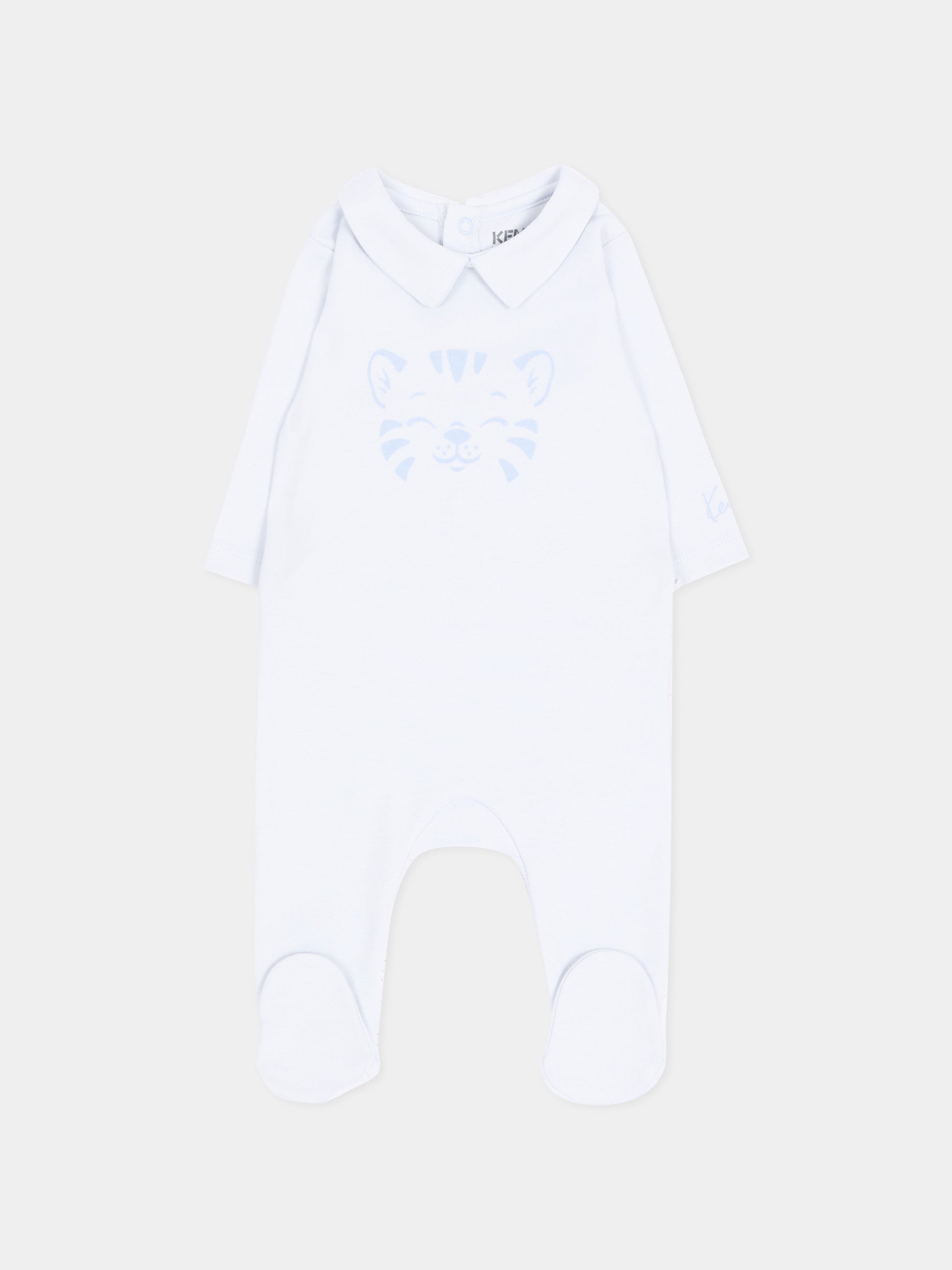 Tutina celeste per neonato Tiger,Kenzo Kids,K62085 77M