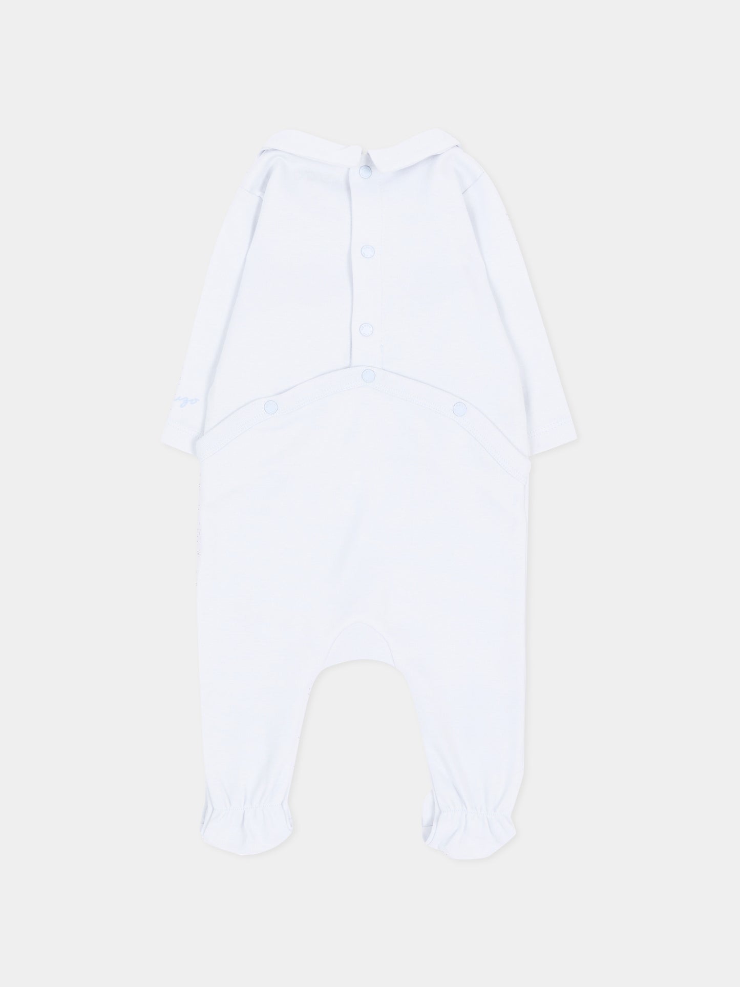 Tutina celeste per neonato Tiger,Kenzo Kids,K62085 77M